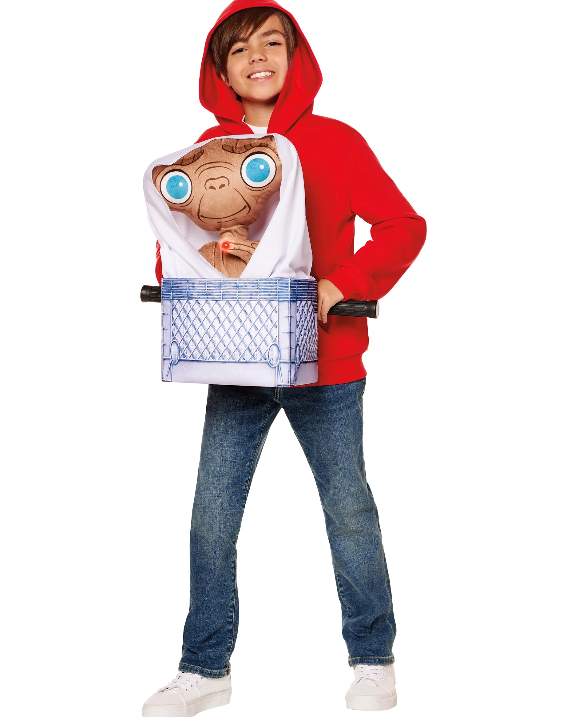 Spirit Halloween E.T. el extraterrestre Kids Elliot con disfraz de E.T. con luz | Producto oficial