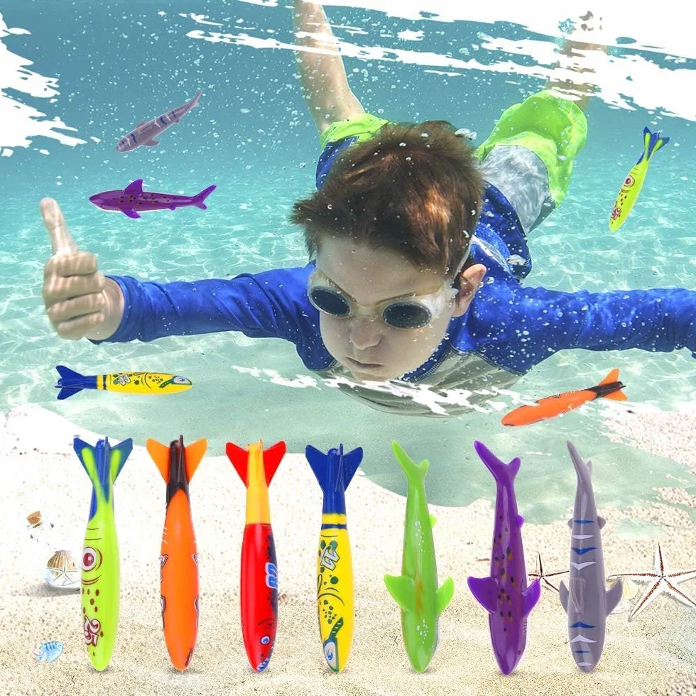 Faburo Juguetes Piscina Niños 34pcs, Pool Toys, Juegos Agua Verano