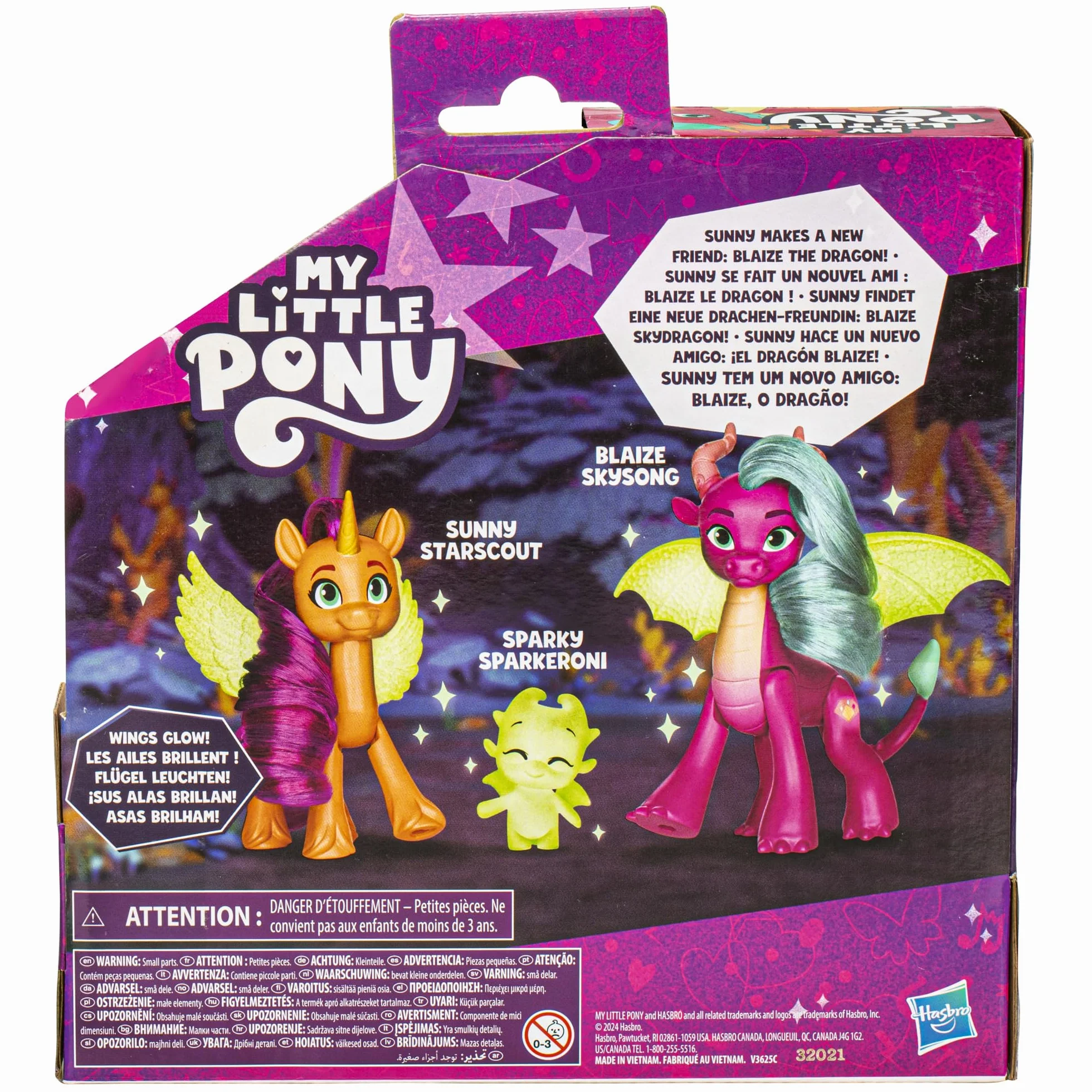 My Little Pony: Cuenta tu Historia - Sorpresa Fluorescente de Dragón