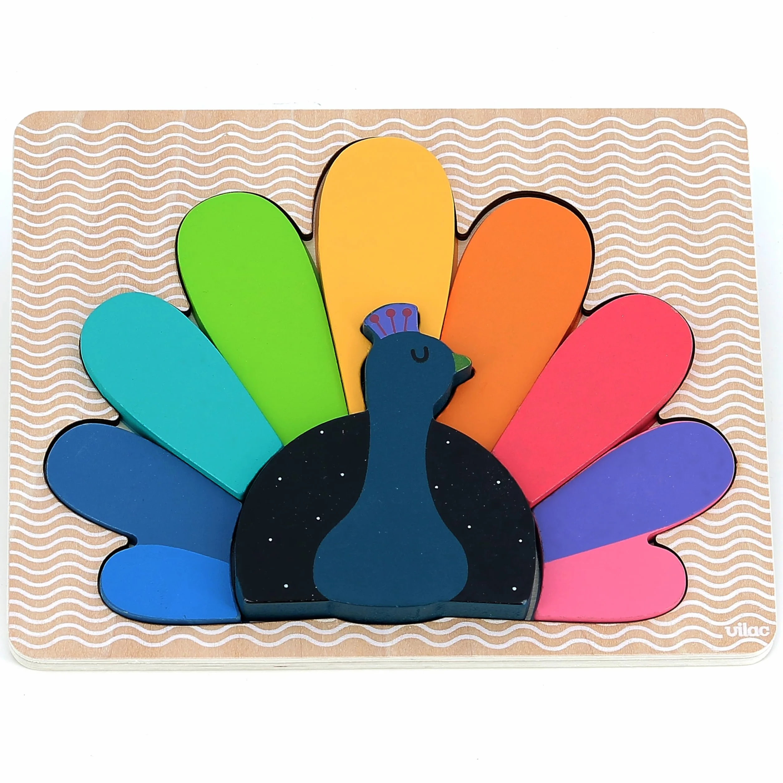 Nattou Animales Rompecabezas Multicolor Grand Vilac VIL7413
