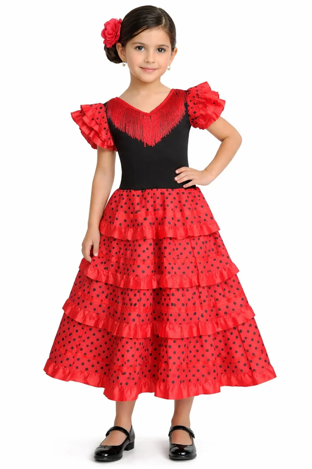 Vestido Infantil de Flamenco o Sevillanas