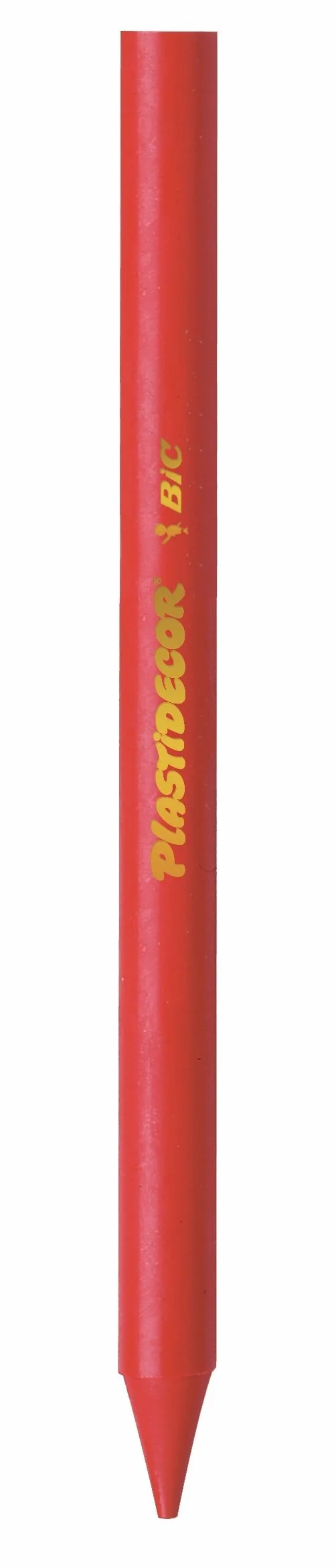 BIC Kids Plastidecor - Ceras para colorear, antimanchas para actividades creativas en casa y el colegio, Blíster de 12 Unidades (Paquete de 1), Colores surtidos, Clásico