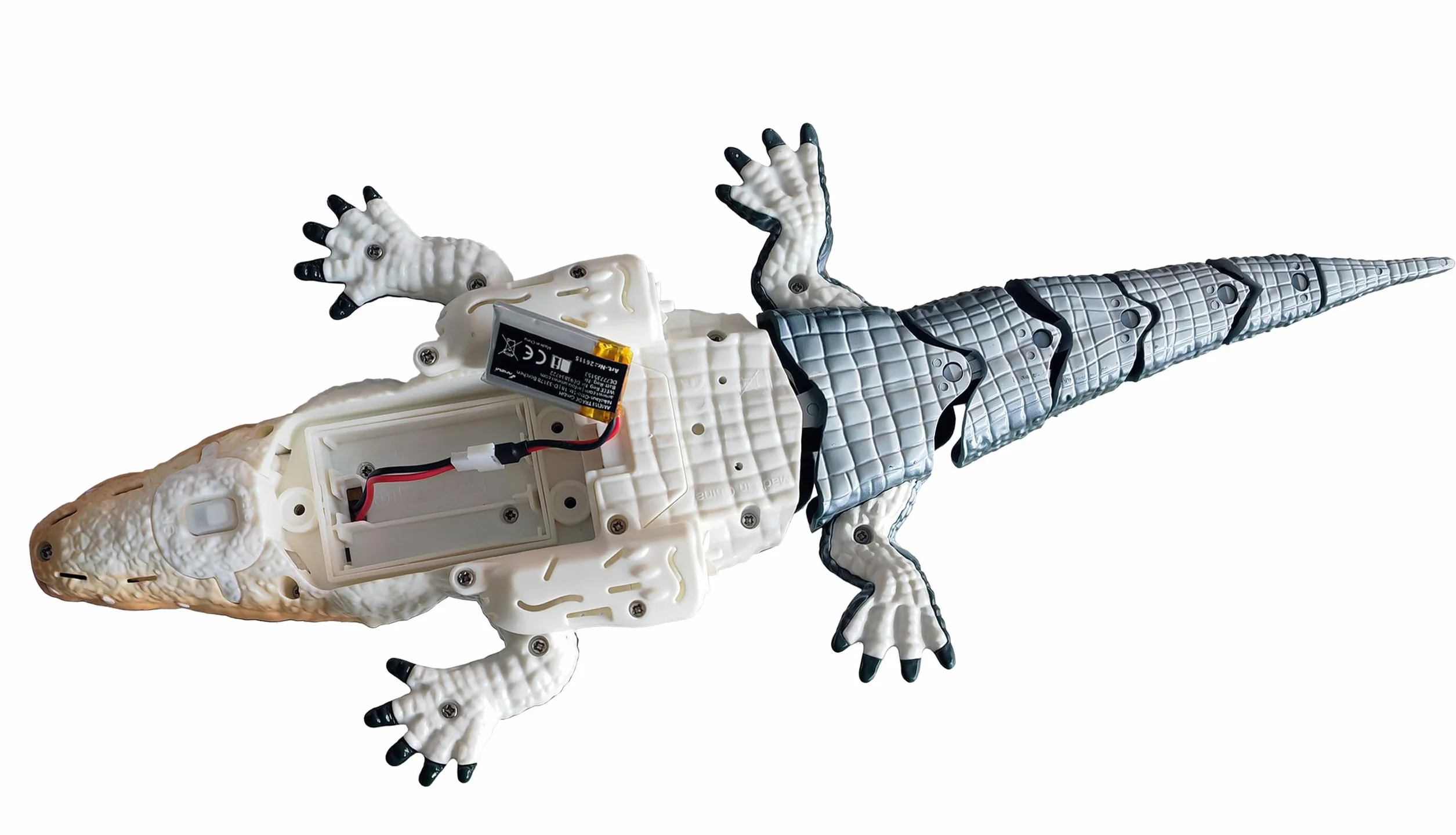 Amewi Croco Le Petit Cocodrilo 370 mm 4 Canales RC Control Remoto RTR Verde