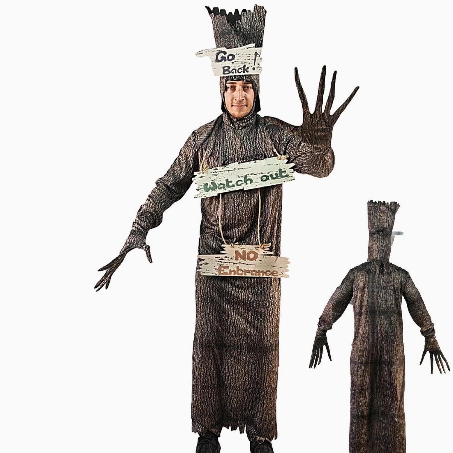 Genérico Disfraces Aterradores Accesorios Cosplay Realista Gótico Halloween | Disfraz Árbol para Mujer Casa Encantada Juego De Roles Vacaciones Sesión De Fotos Mascarada
