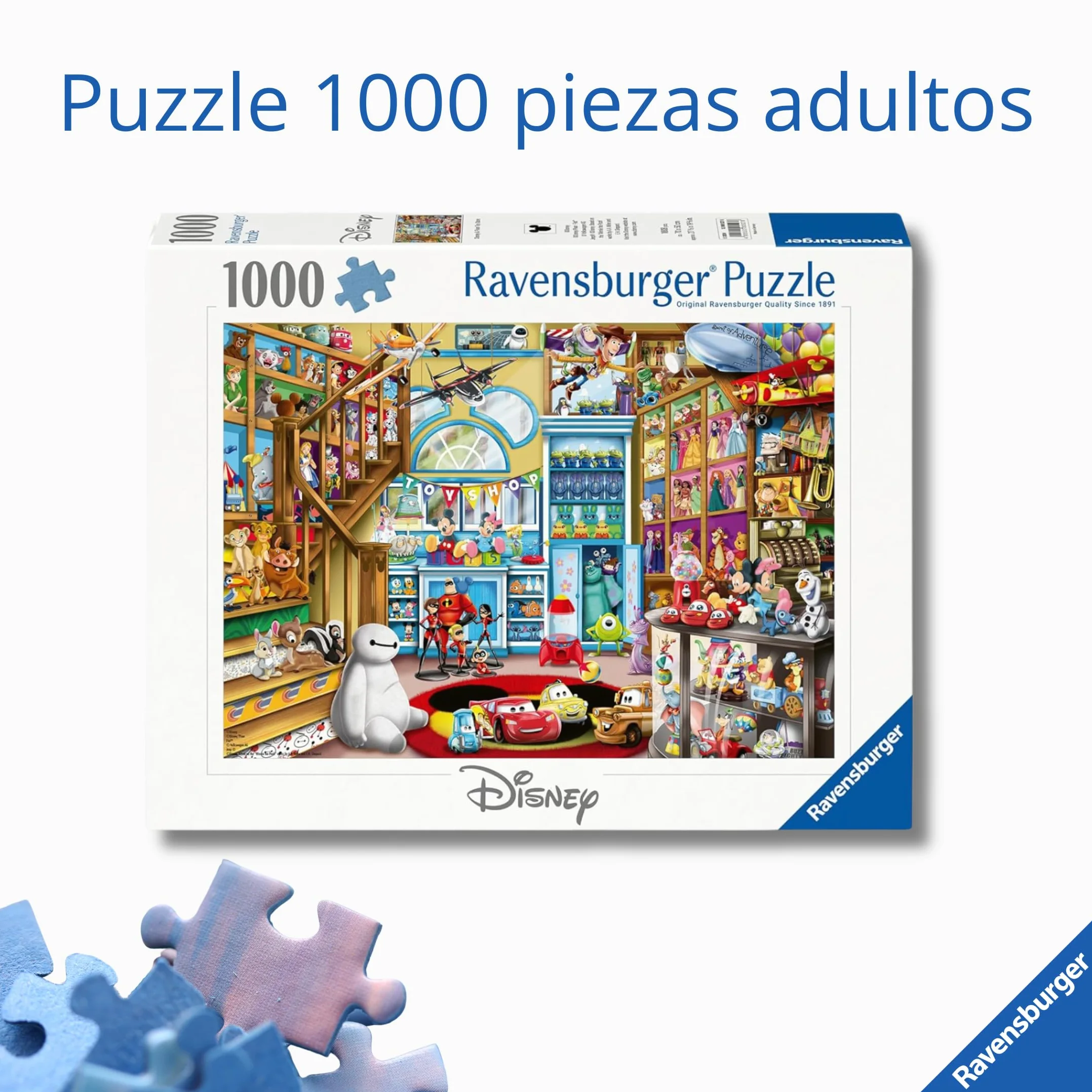Ravensburger Puzzle 1000 Piezas Disney 70x50 cm Rompecabezas Adultos