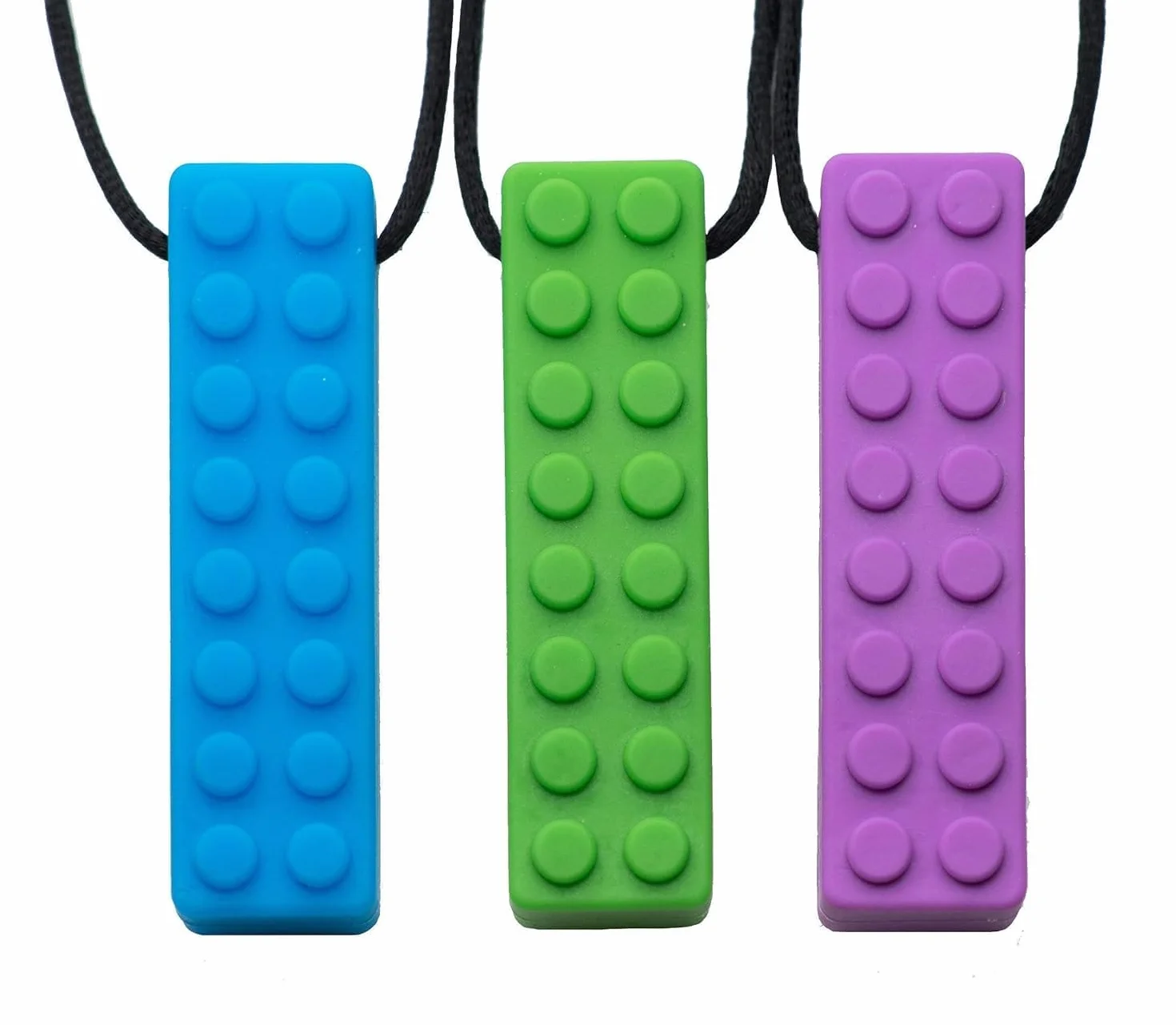 Tilcare Chew Chew Colgante - Lo mejor para niños o adultos a los que les gusta morder o tienen autismo - Colgante de silicona para masticar - Colgante masticable para niños y niñas