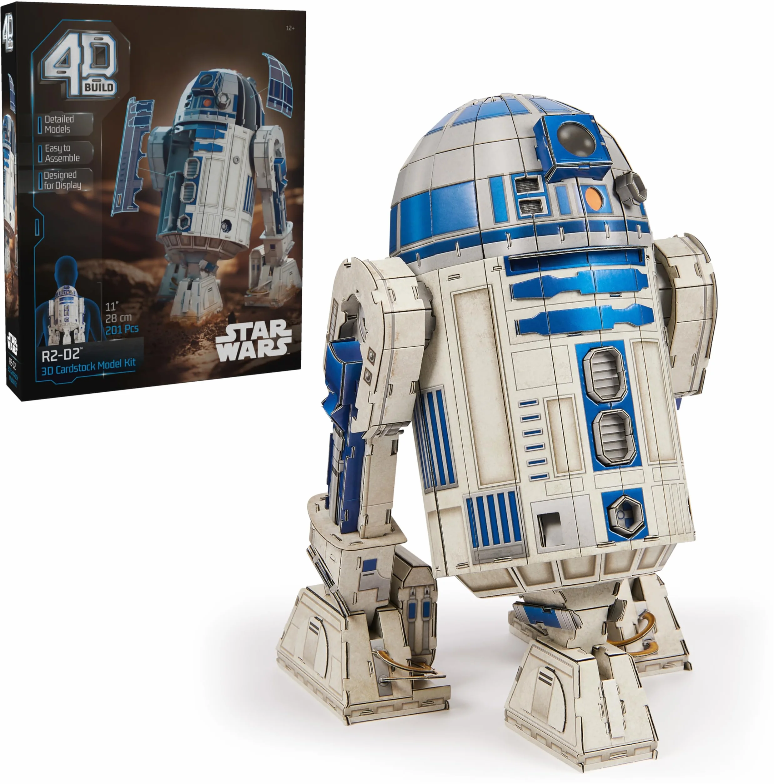 Puzz4D Maqueta R2-D2 Puzzle 3D Star Wars Maquetas para Construir Adultos Juegos de Mesa Juguetes Niños 12 Años