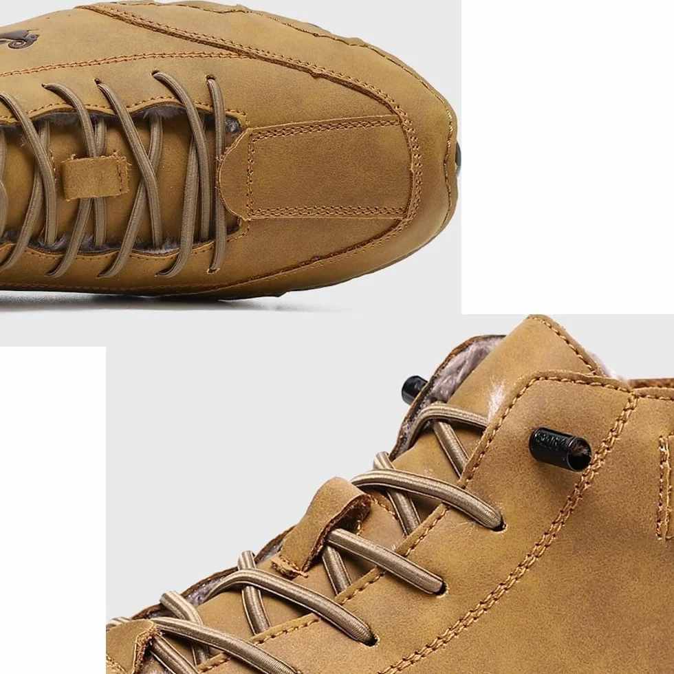 Zapatos ortopédicos de invierno impermeables con soporte de arco para hombres y mujeres