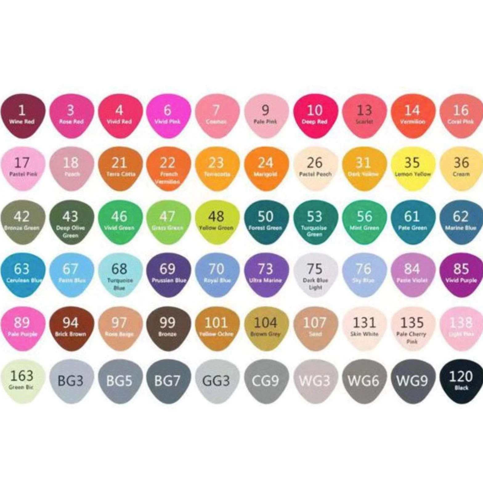 LUXURY CANVAS GAMA ARTIST 60 COLORES
