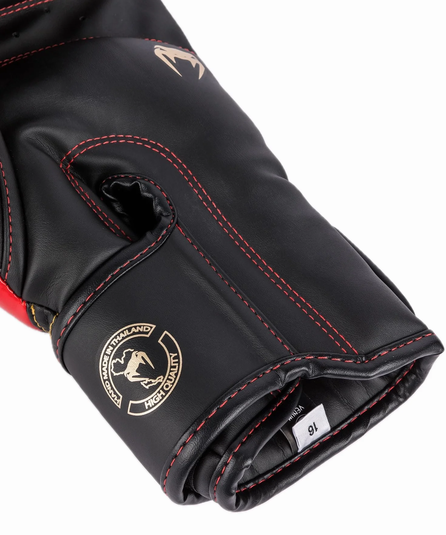 Venum Elite Guantes de Boxeo 14 Oz Negro Dorado Rojo