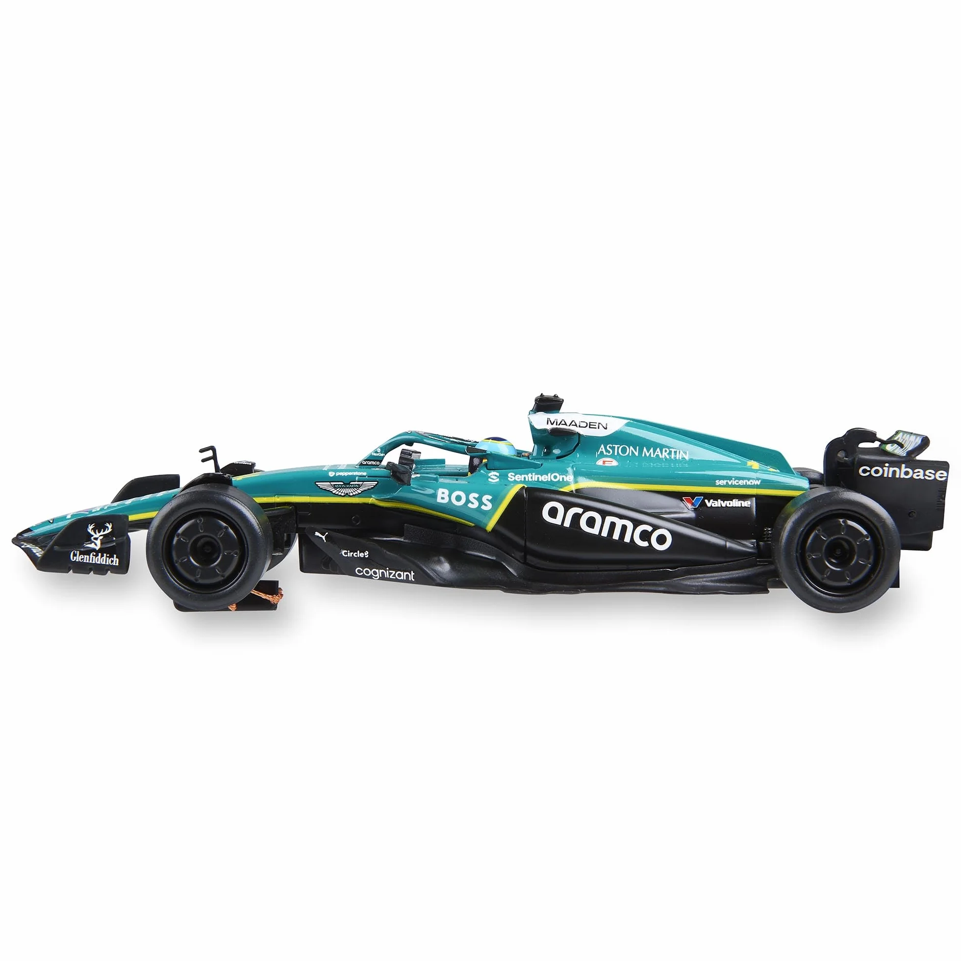 SCALEXTRIC - Vehículo de Carreras Original - Coche Slot - Escala 1:32 (Aston Martin Formula 1 - Alonso '25)