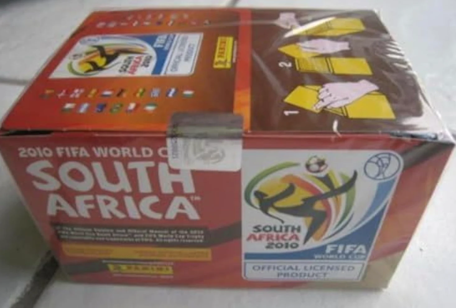 Panini Copa Mundial de la Fifa Sudáfrica 2010 100 paquetes CAJA NUEVO
