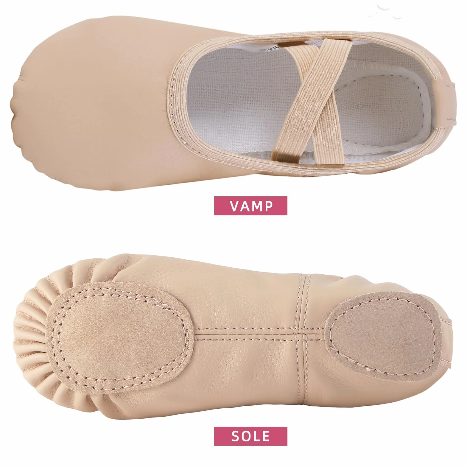 Zapatillas Ballet Niña Media Punta 22-44 EU