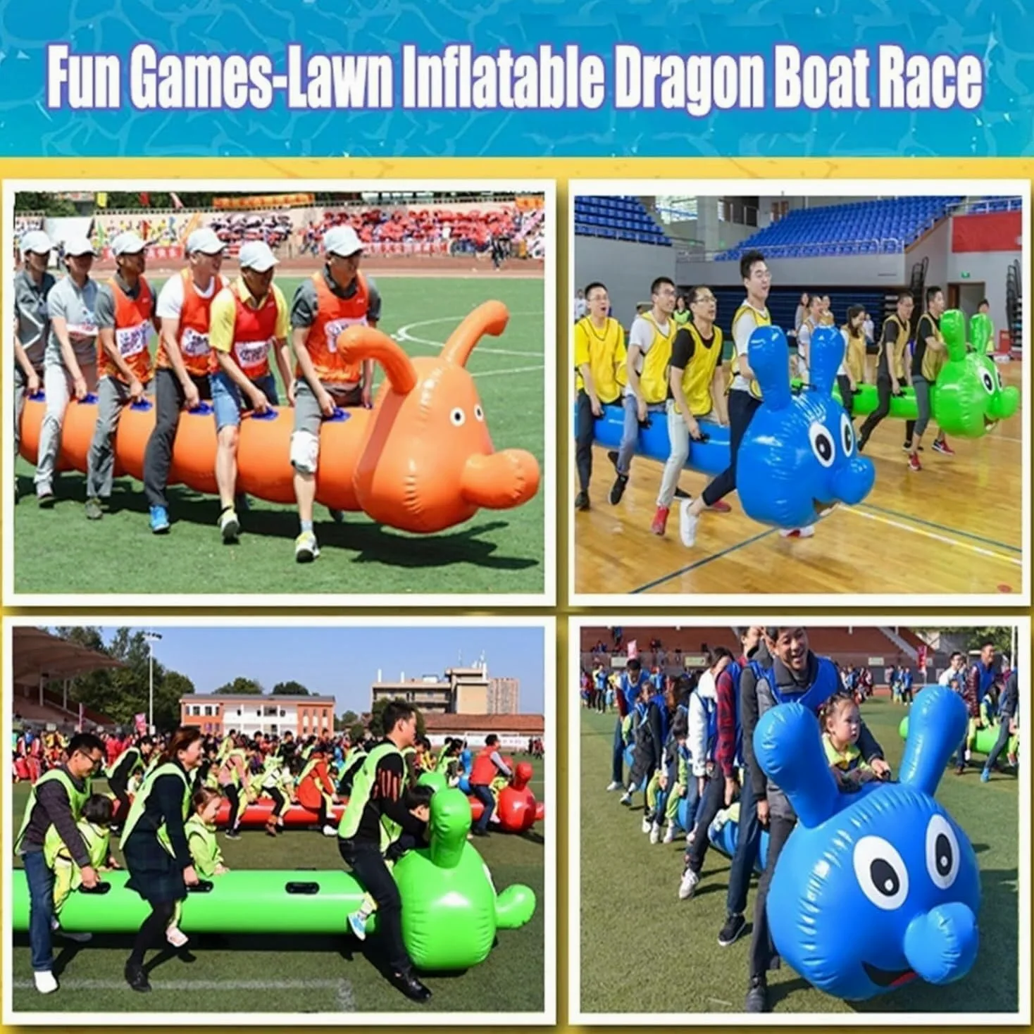 Juegos de Equipo de Carnaval: Divertidas Carreras de Caballos y Actividades de Aprendizaje en Grupo | 7 seats