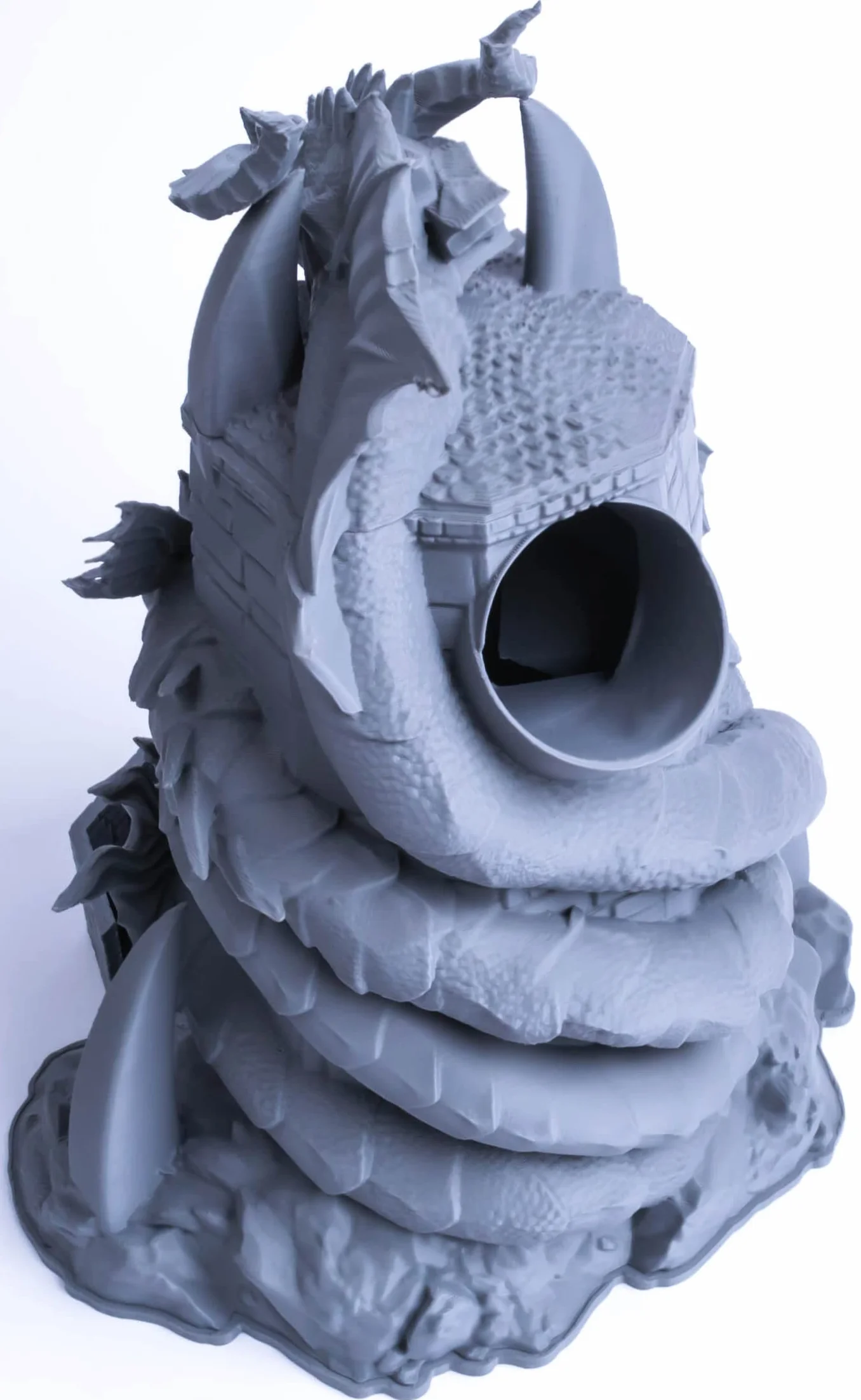 3D Vikingos Tiamat Torre de dados Reina de Dragones Malvados, torre de dados perfecta para mazmorras y dragones y otros juegos de rol de mesa