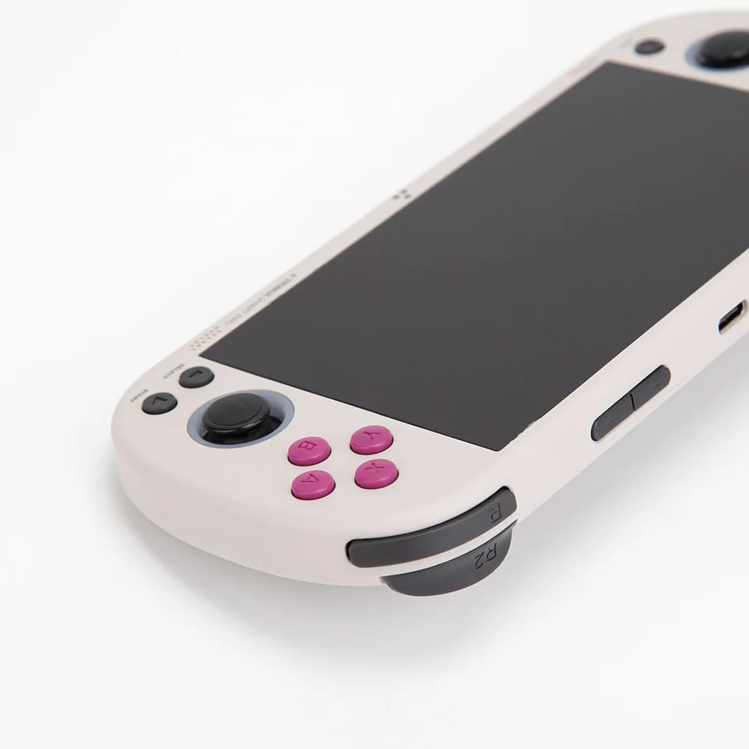 SMART PRO Pantalla IPS de 4,96 pulgadas Consola de juegos portátil retro portátil sin juegos, gran capacidad de 5000 mAh, admite memoria extendida