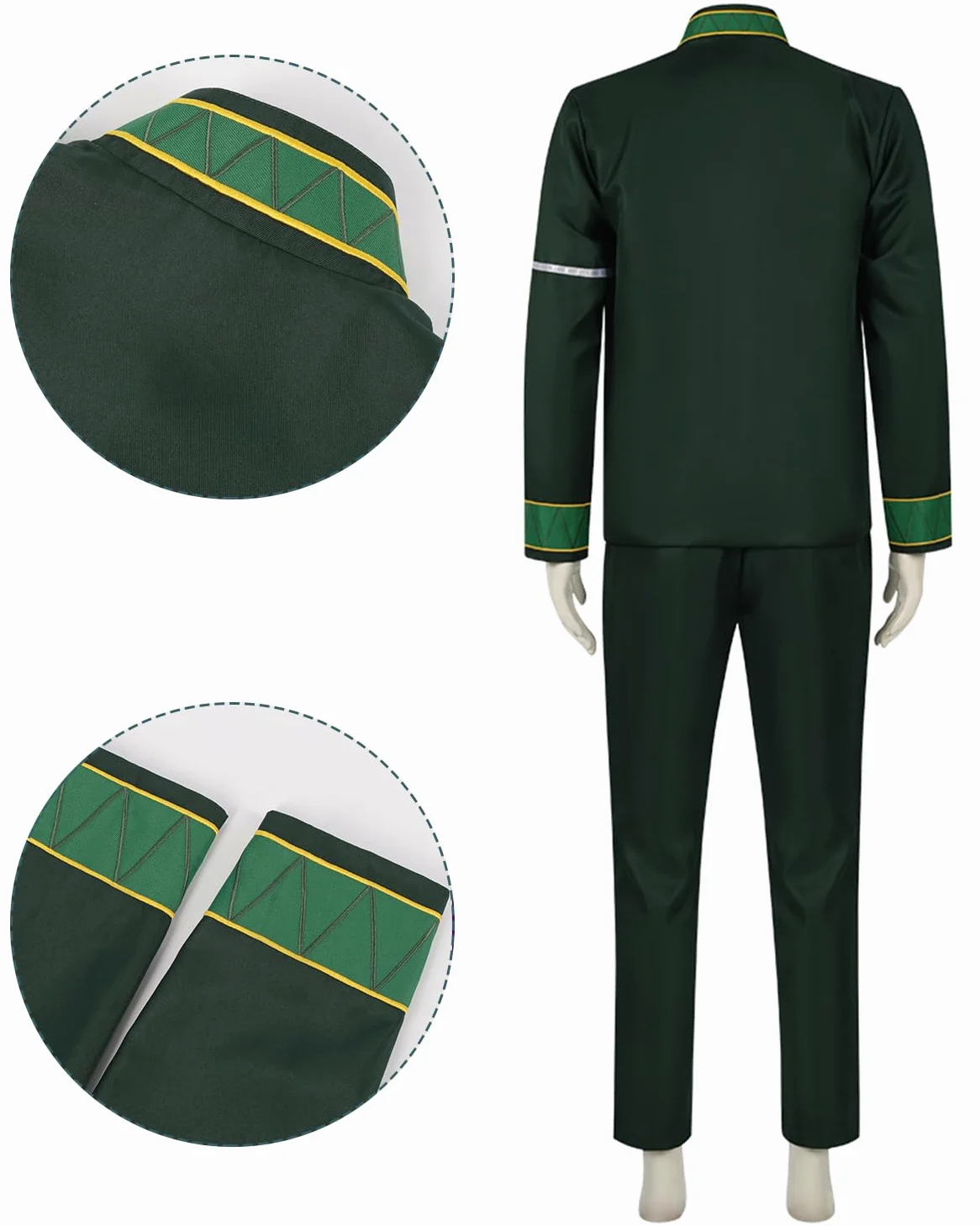 Fiamll Disfraz de cosplay juvenil, disfraz de personaje, uniforme, juego completo, Halloween, carnaval, vestido