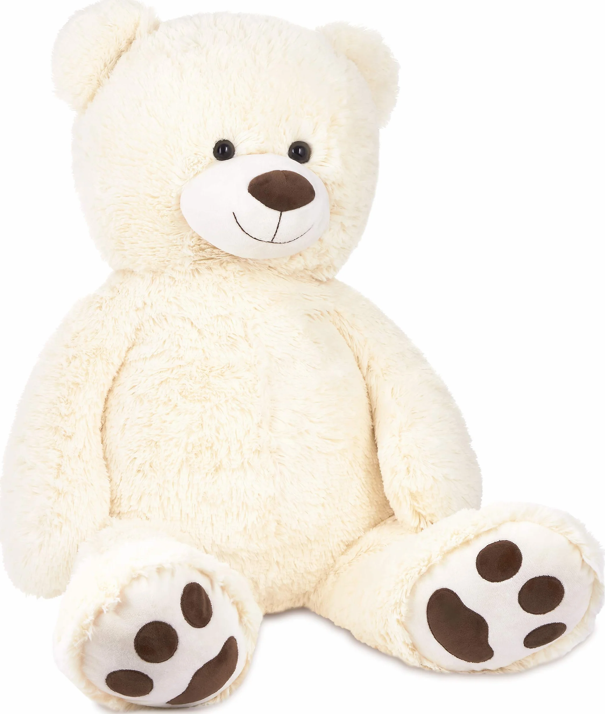 BRUBAKER Peluche Gigante XXL 100 cm Blanco Osito