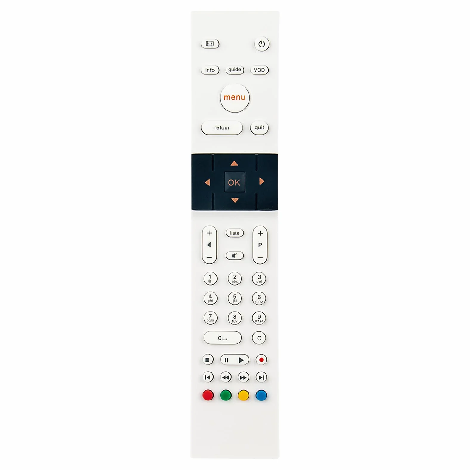 ALLIMITY Reemplazo de Mando a Distancia adaptar por Orange Set Top Box RC1974104/01 RC1974113/01 RC1974112 RC1974104 RC1974113
