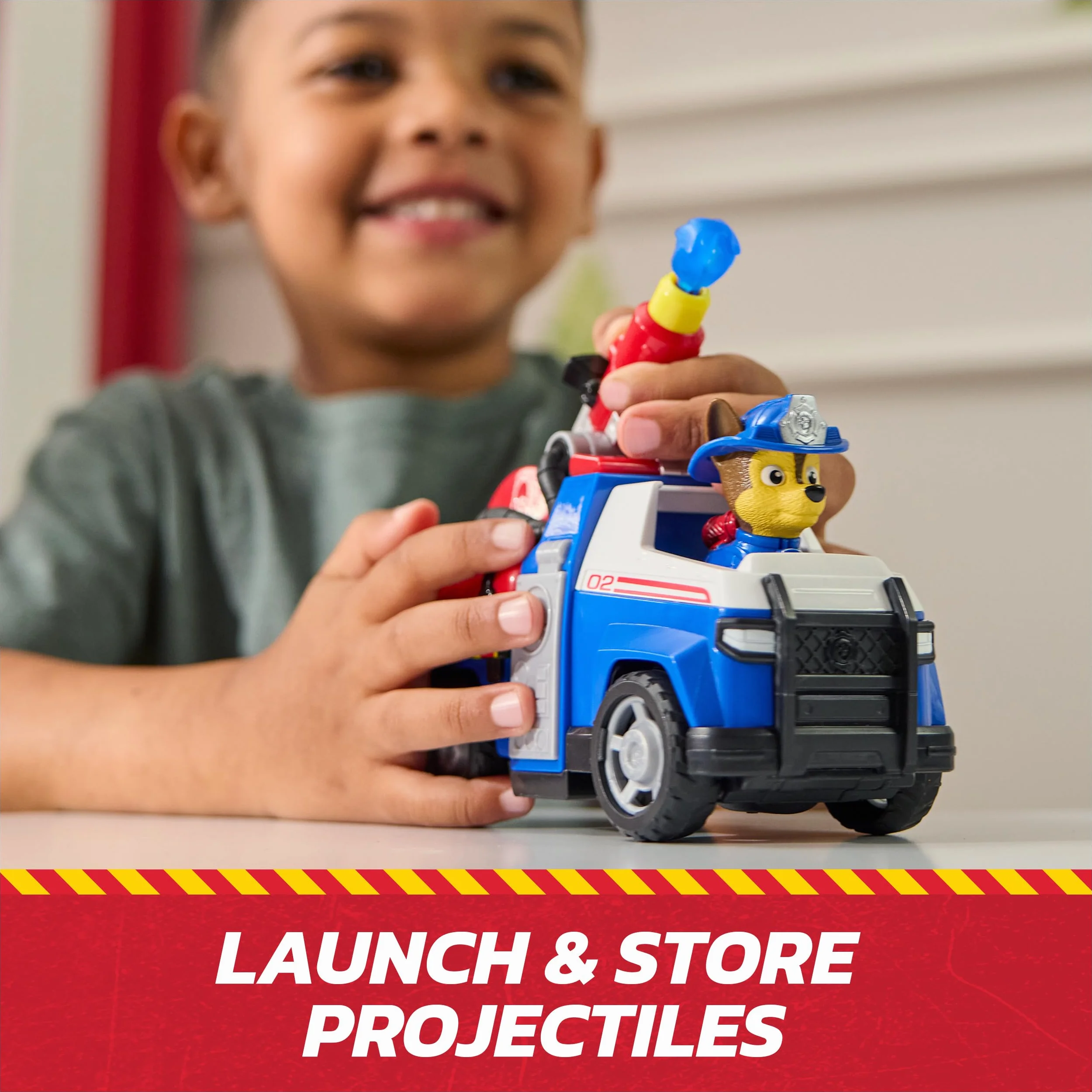 Paw Patrol Patrulla Canina Vehículo Figura Chase Fire Rescue Mission Bomberos Coche Juguete Infantil 3 Años