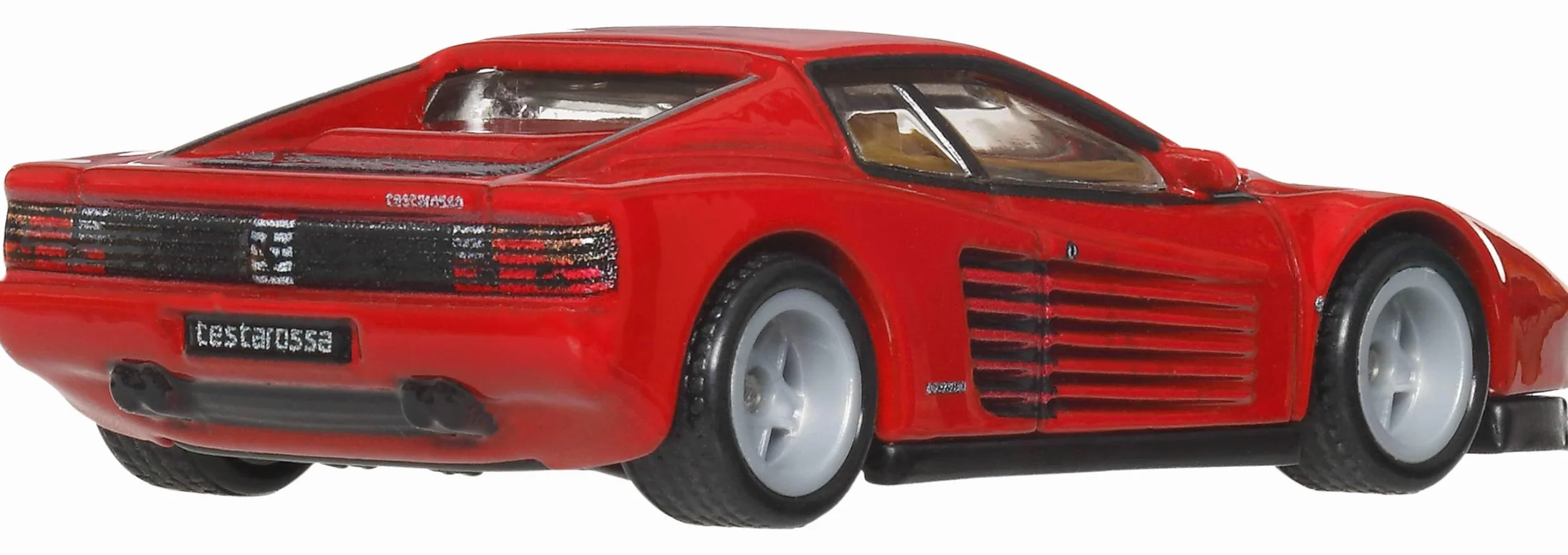 Hot Wheels Testarossa, Coche de Juguete Premium a Escala 1:64, con neumáticos Real Riders y Carrocería y Chasis Metal/Metal, JKF00