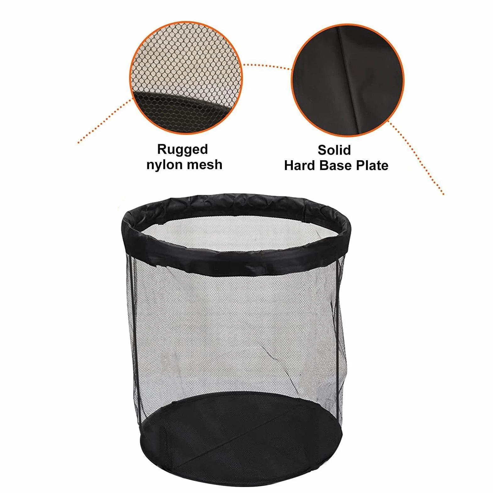 Saco para Guardar Pelotas Bolsa de Malla 15 L Deportiva para Baloncesto Pilates Natación