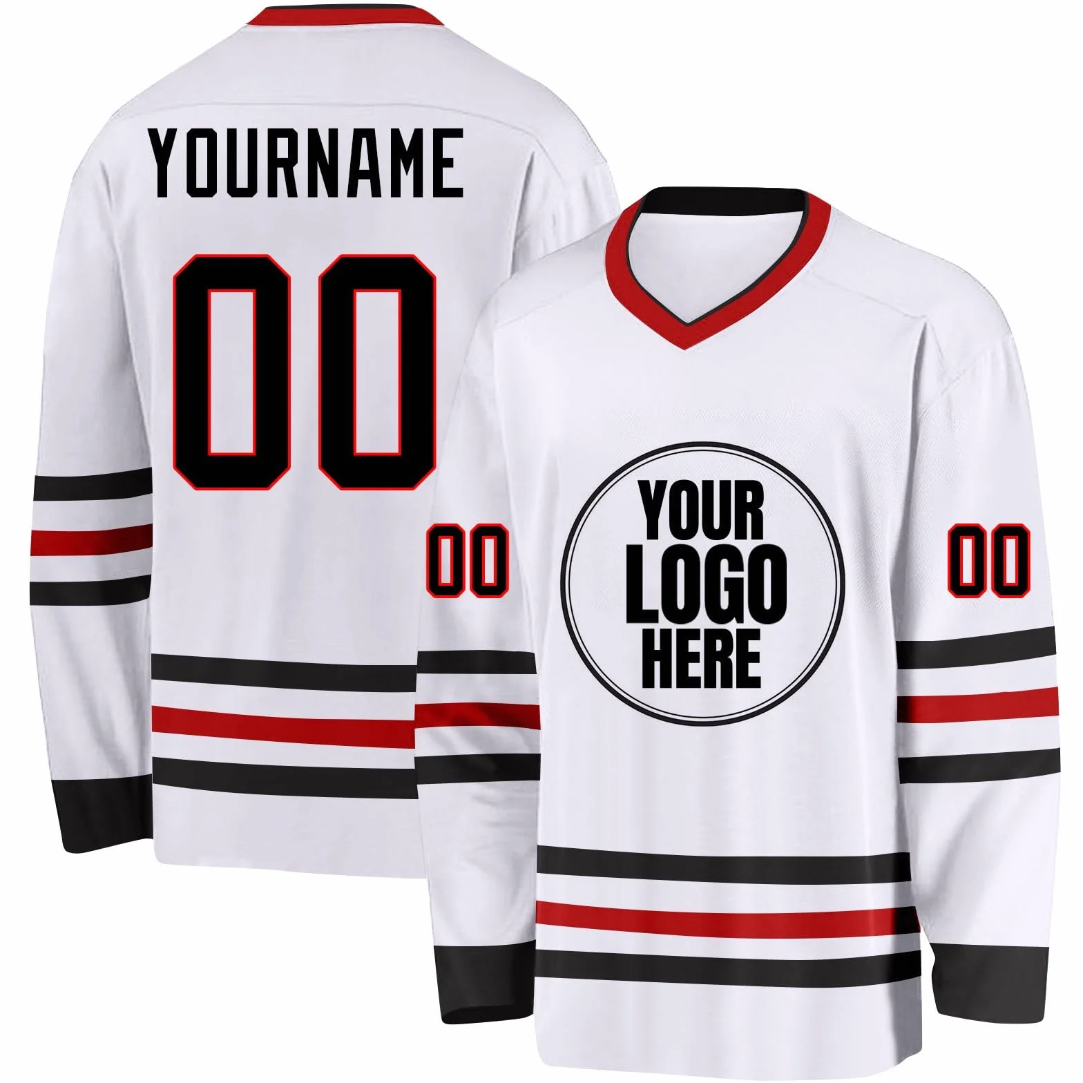Camisetas de Hockey Personalizadas para Hombres, Mujeres, Adolescentes y Niños