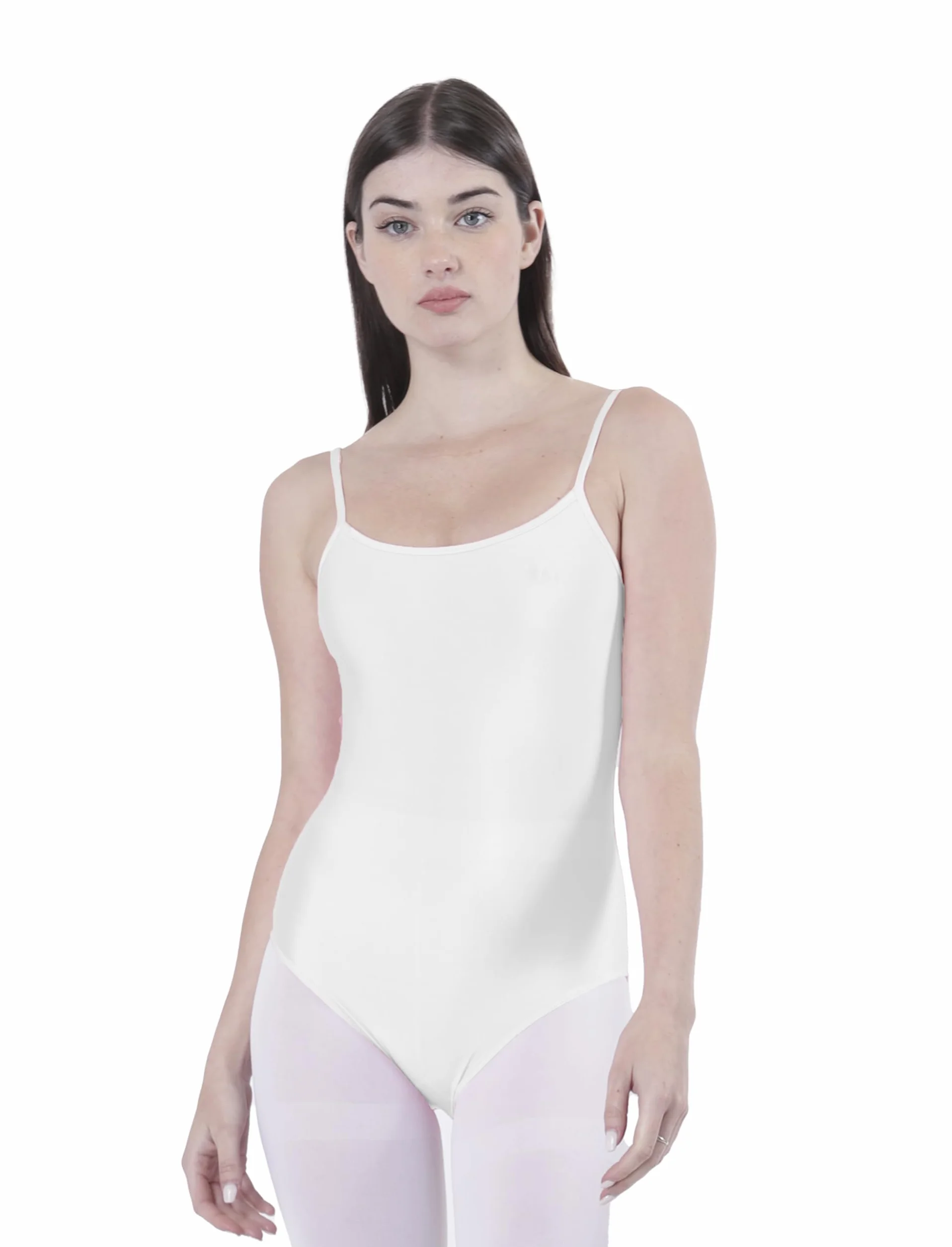 Carnavalife Body Maillot de Danza Ballet Gimnasia Mujer Sin Mangas Cuello Redondo No Transparenta Ajustado