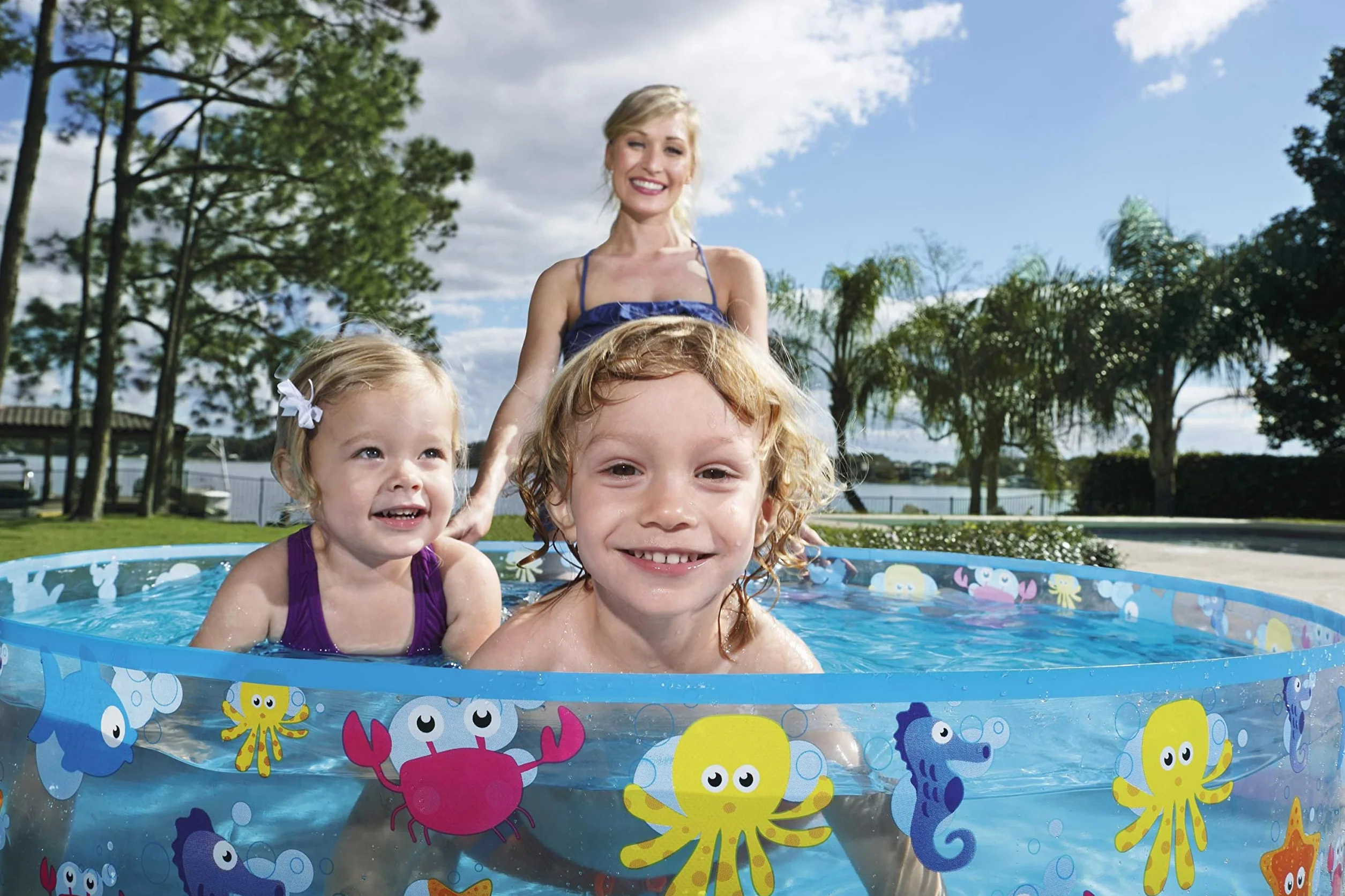 Bestway Piscina fuera de tierra Fill 'N Fun