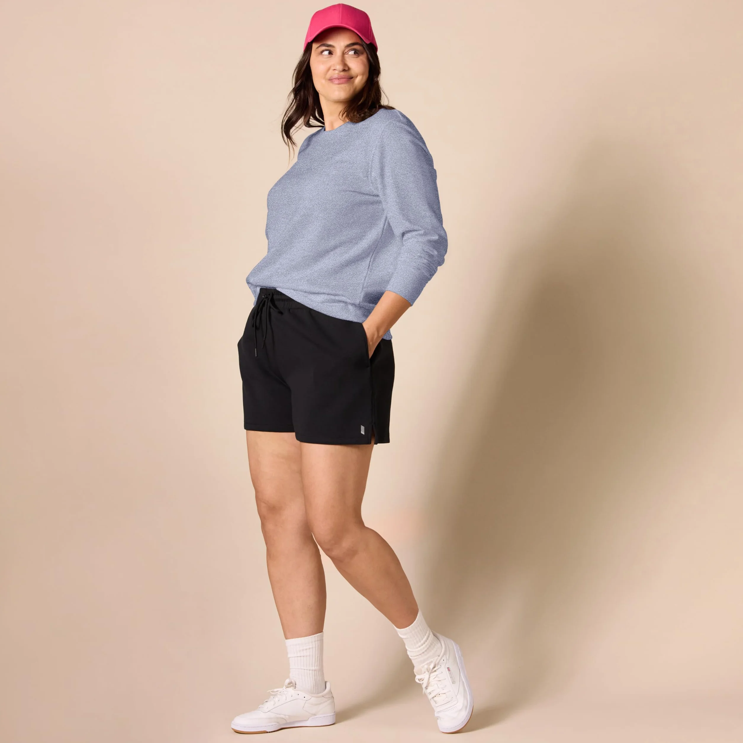 Amazon Essentials Mujer Sudadera Cuello Redondo Forro Polar Tallas Grandes