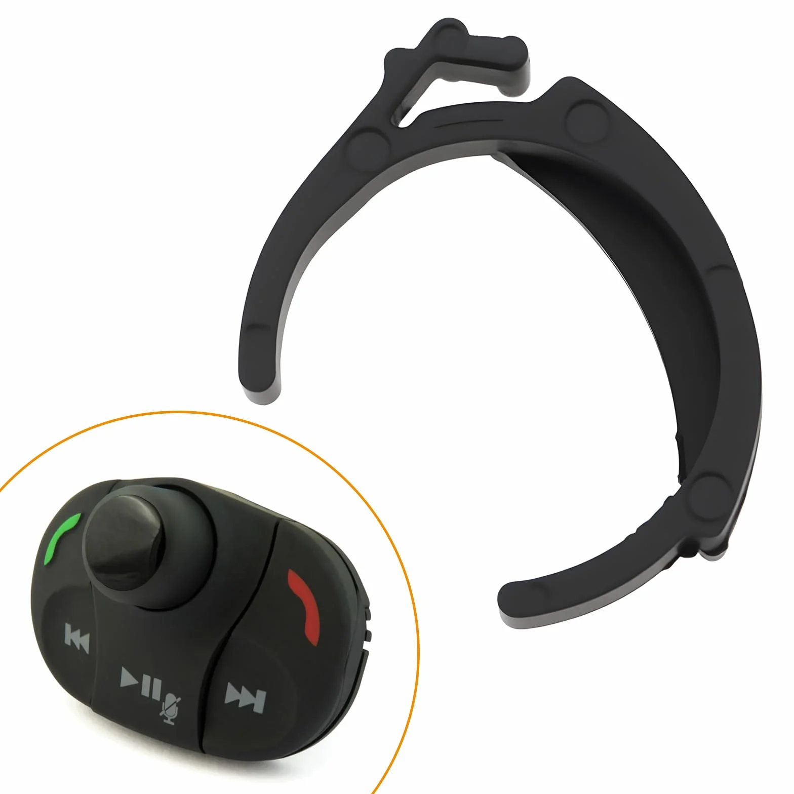 2 soportes de bandeja clip para batería de mando a distancia compatibles con Parrot MKi9000, MKi9100 y MKi9200