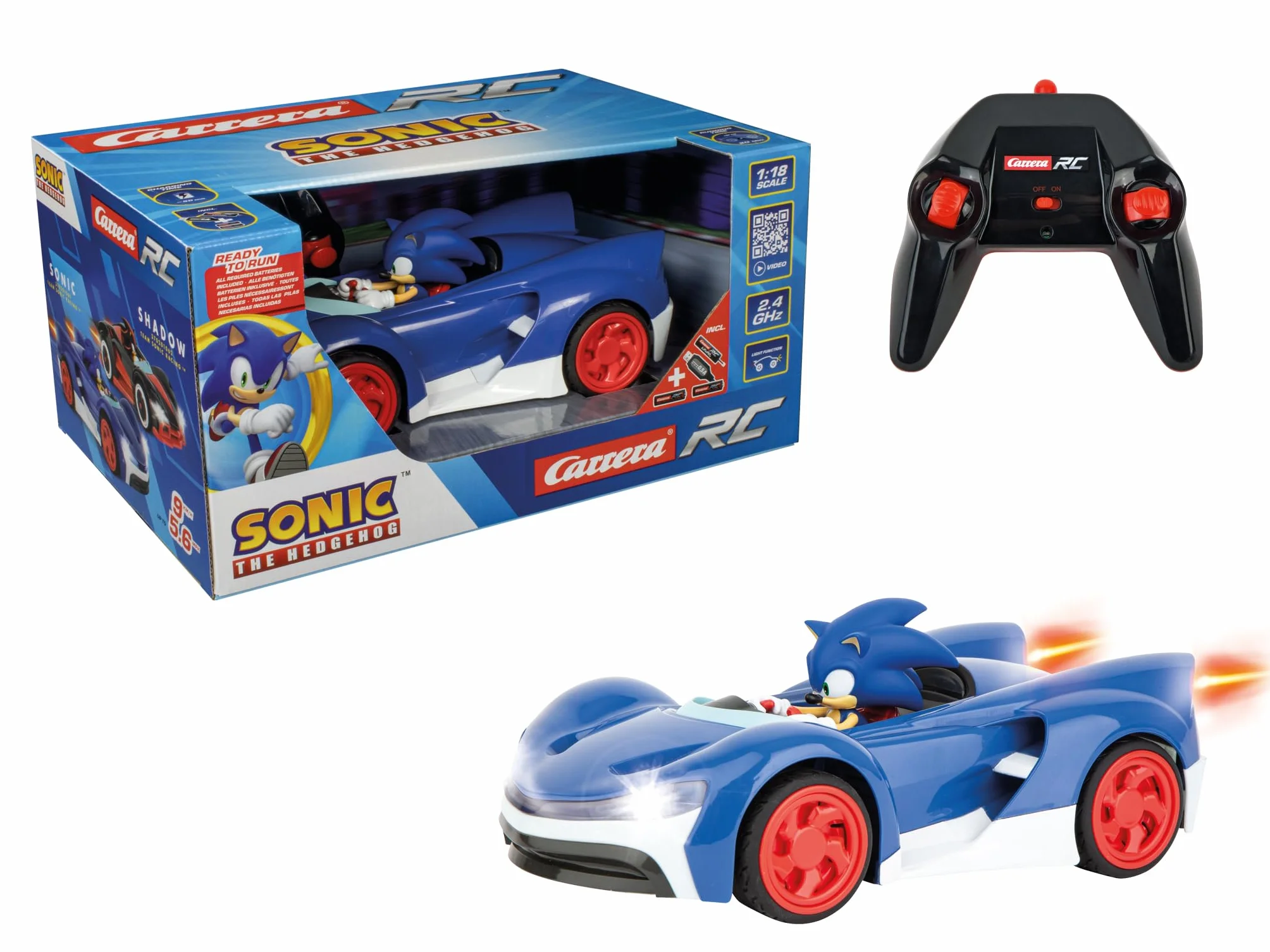 Carrera - 370201061-2,4GHz Team Sonic Racing - Sonic