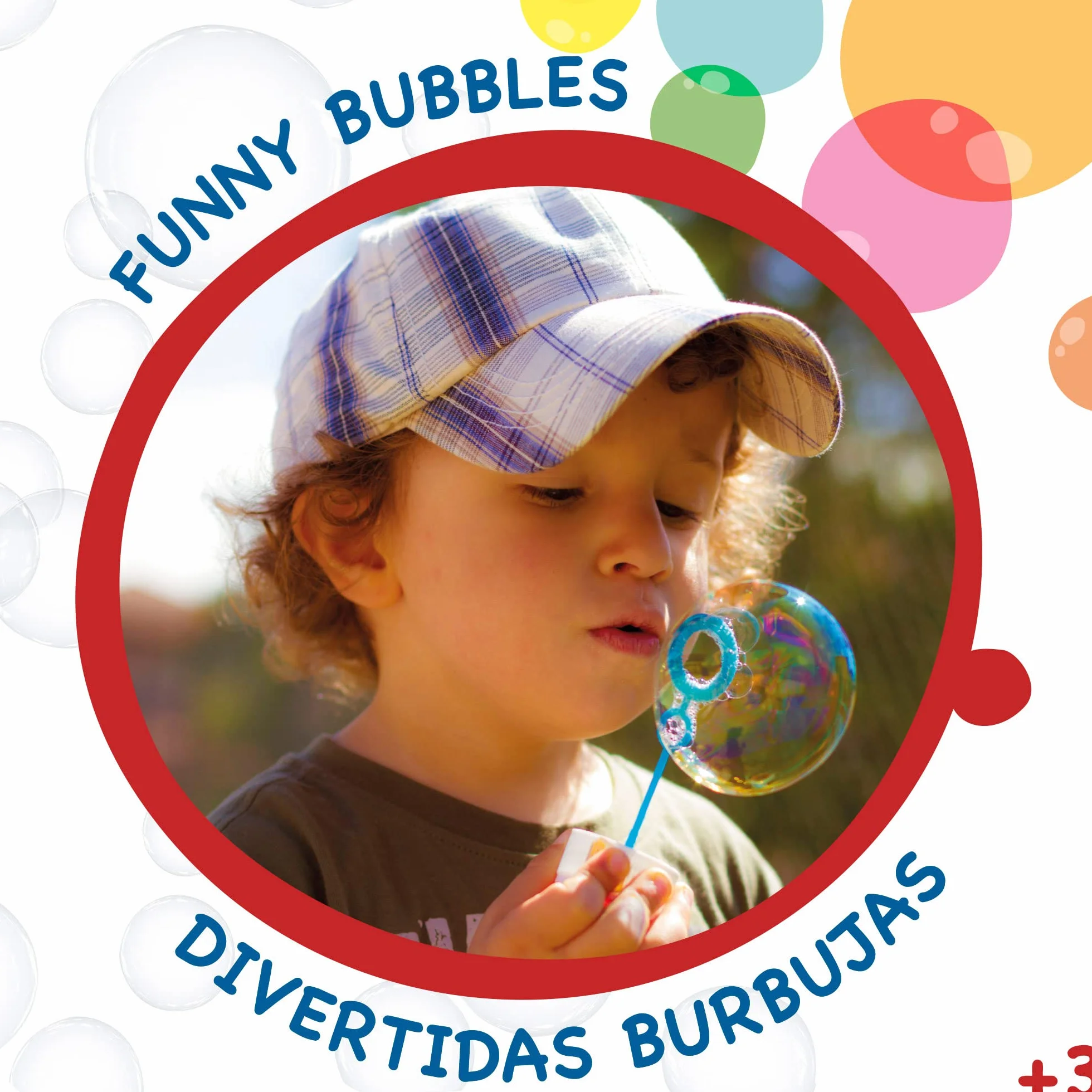 COLORBABY Pack 36 pomperos Spiderman 60 ml, Regalos cumpleaños para niños, decoración Infantil, Juguete Burbujas jabón (22985)