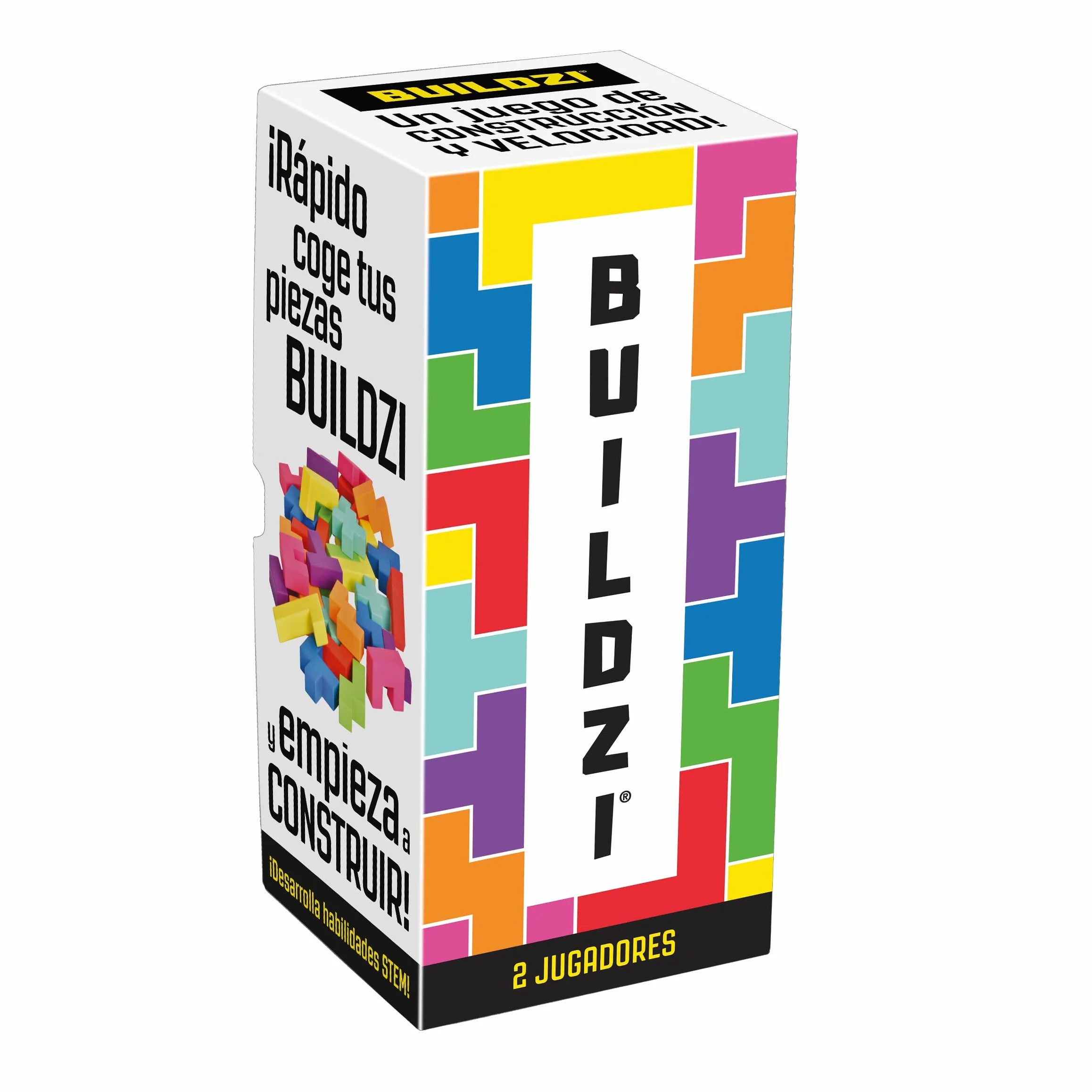 Ludilo - Buildzi | Rompecabezas Niños Y Rompecabezas Adultos | Juegos De Mesa Niños De 2 Jugadores | Juego De Mesa 6 Años O Más | Juegos 6 Años O Más | 7 Modos De Juego