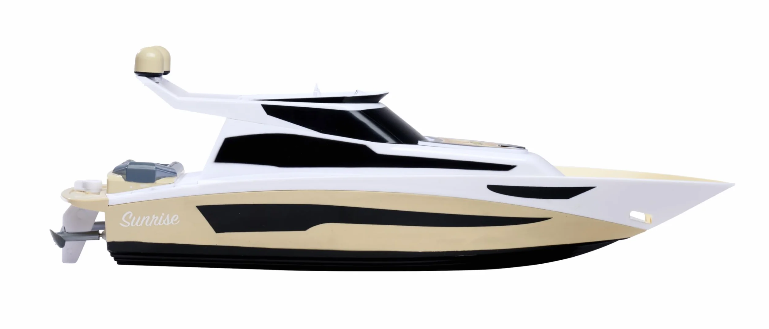 Carson 500108059 Yate RC Hurikan 2.4G 100% RTR - Barco teledirigido, Barco RC, Juguete teledirigido para niños y Adultos, Incluye Mando a Distancia
