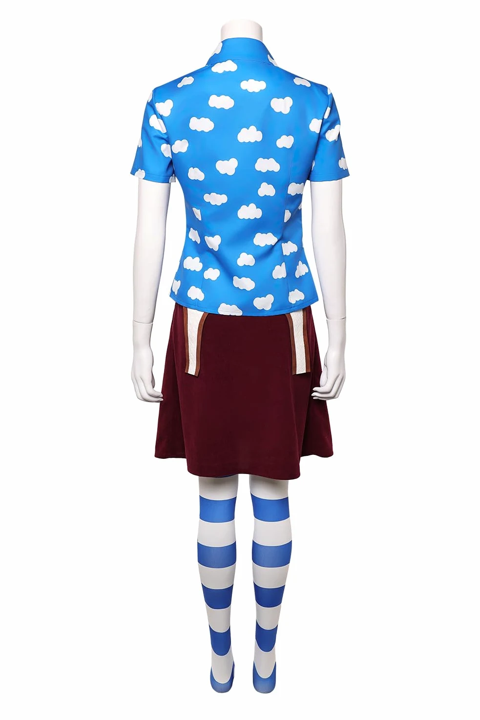 Anime Cosplay Mujer Vestido Sombrero Traje Camisa Goldenweek Cosplay Disfraz Carnaval Halloween