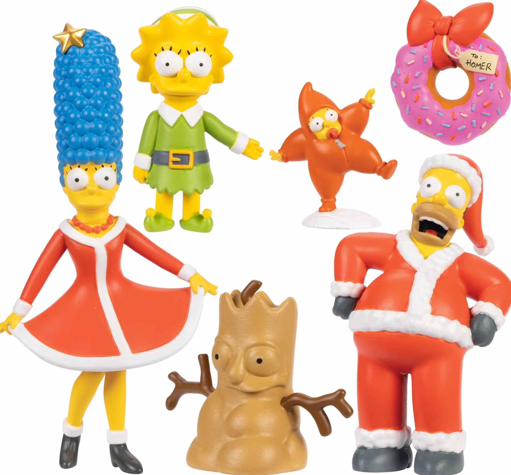 Los Simpsons - Calendario de Adviento de los Simpsons - 24 Figuras y Accesorios de Hasta 3 cm - Colecciona los Clásicos Personajes de Simpsons
