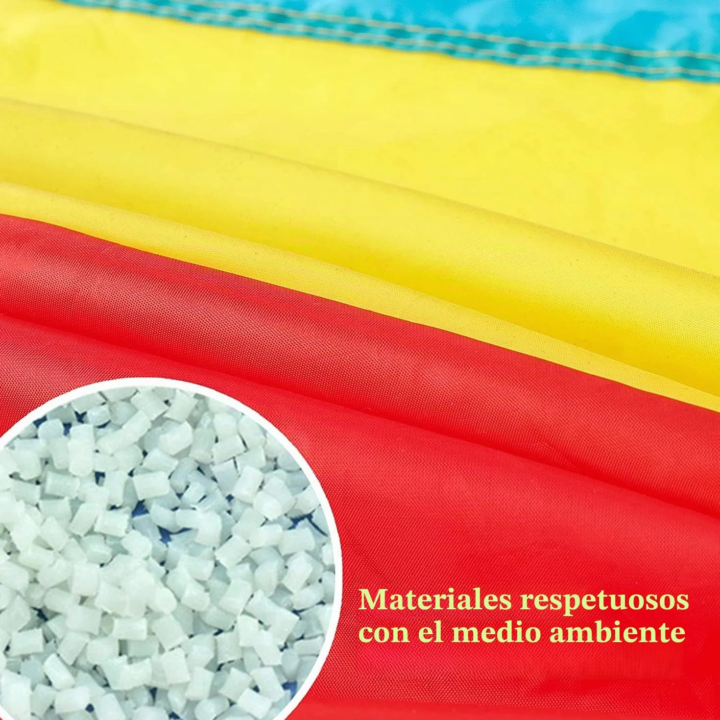 Paracaídas de Juego Infantil Multicolor 8 Asas 2m para Niños Interior Exterior
