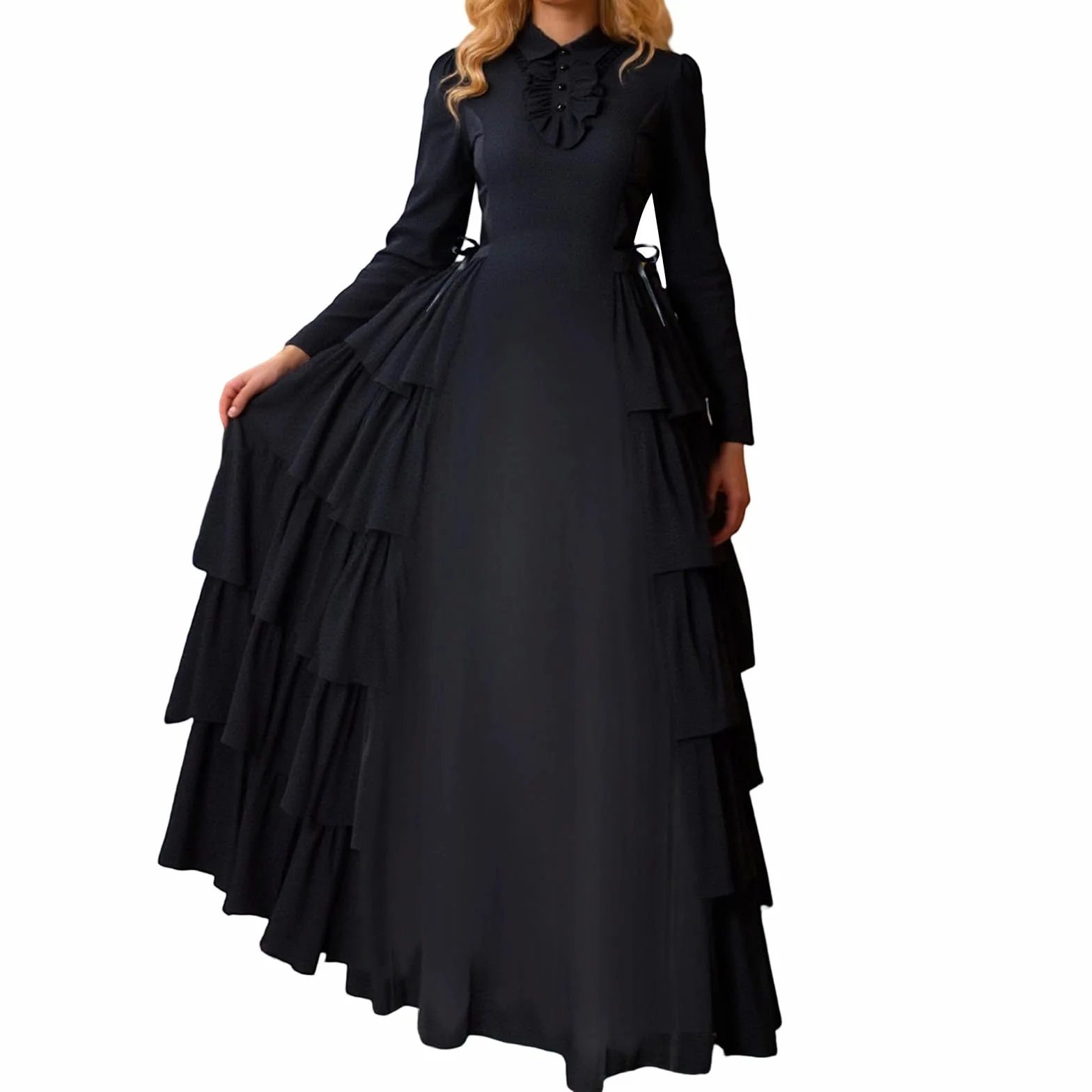 Vestido Medieval Mujer Disfraz Traje Victoriano Disfraces Epoca Victoriana Dress Halloween Vestidosfalda Adulto Women Vikinga Ropa Guerrera Trajes Renacentista