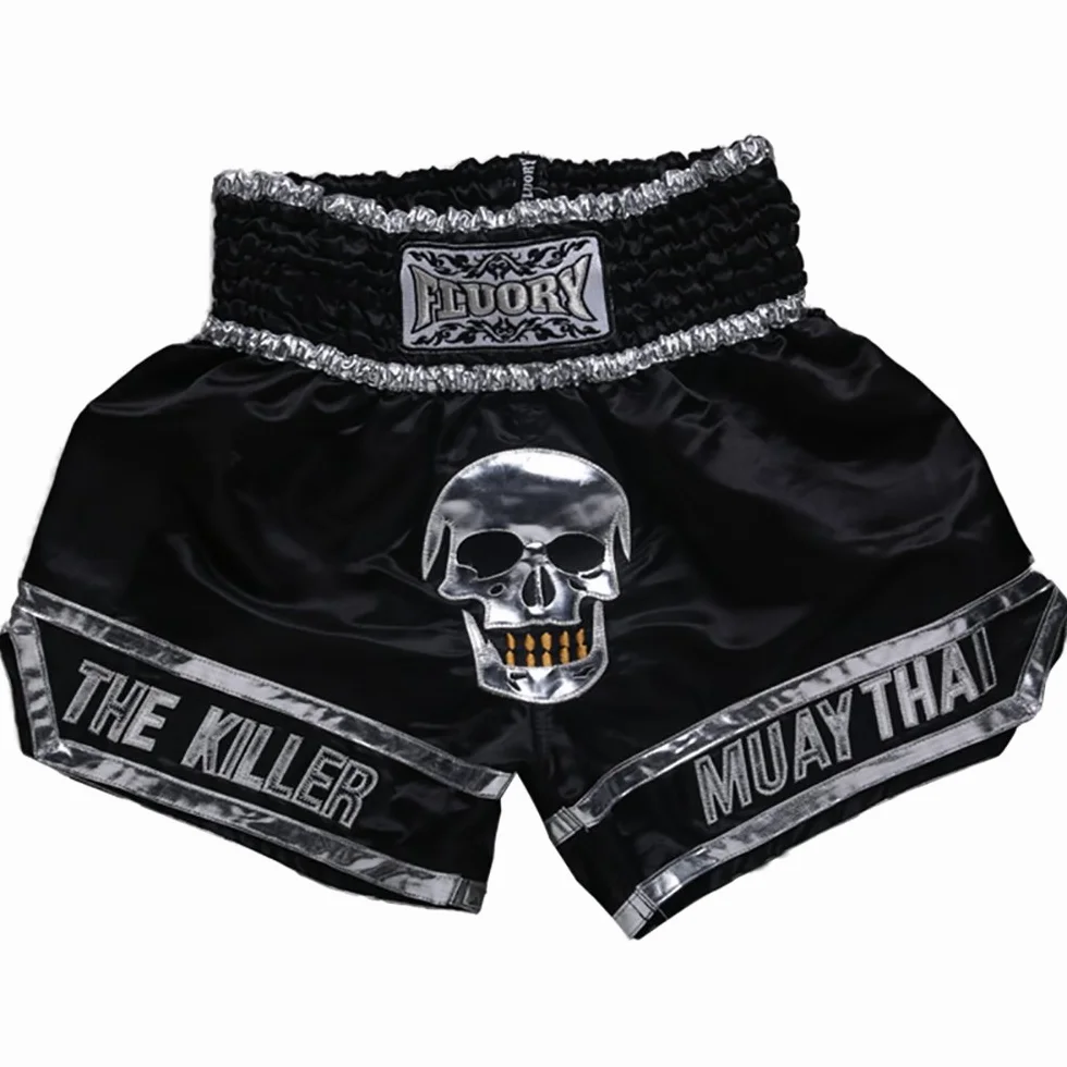 FLUORY Muay Thai Shorts MMA Fight Shorts Grappling Kickboxing