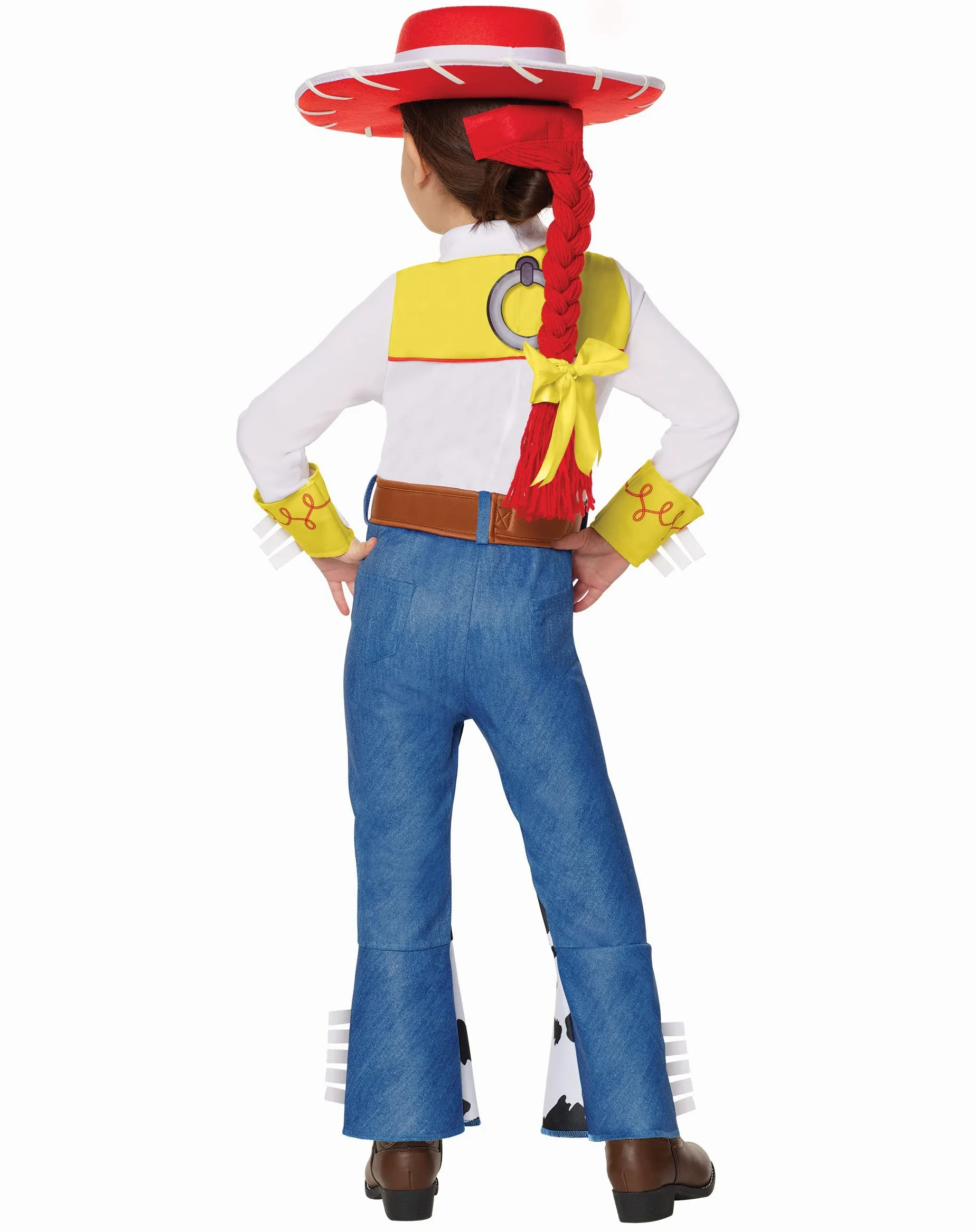 Spirit Halloween Toy Story - Disfraz de Jessie para niños pequeños, con licencia oficial, cosplay de vaquera, Disney Pixar, disfraz de grupo