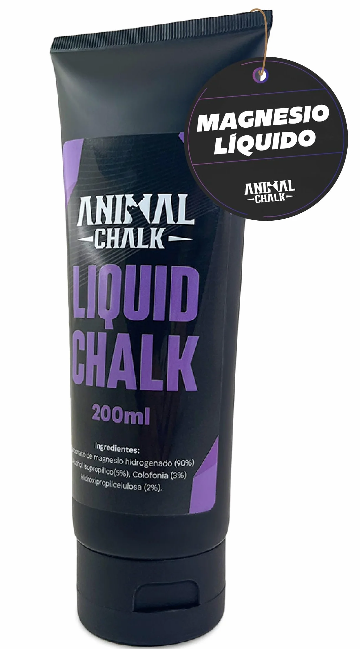 Magnesio Líquido Carbonato de Magnesio 200ml para Gimnasio Crossfit Escalada Levantamiento de Pesas Agarre