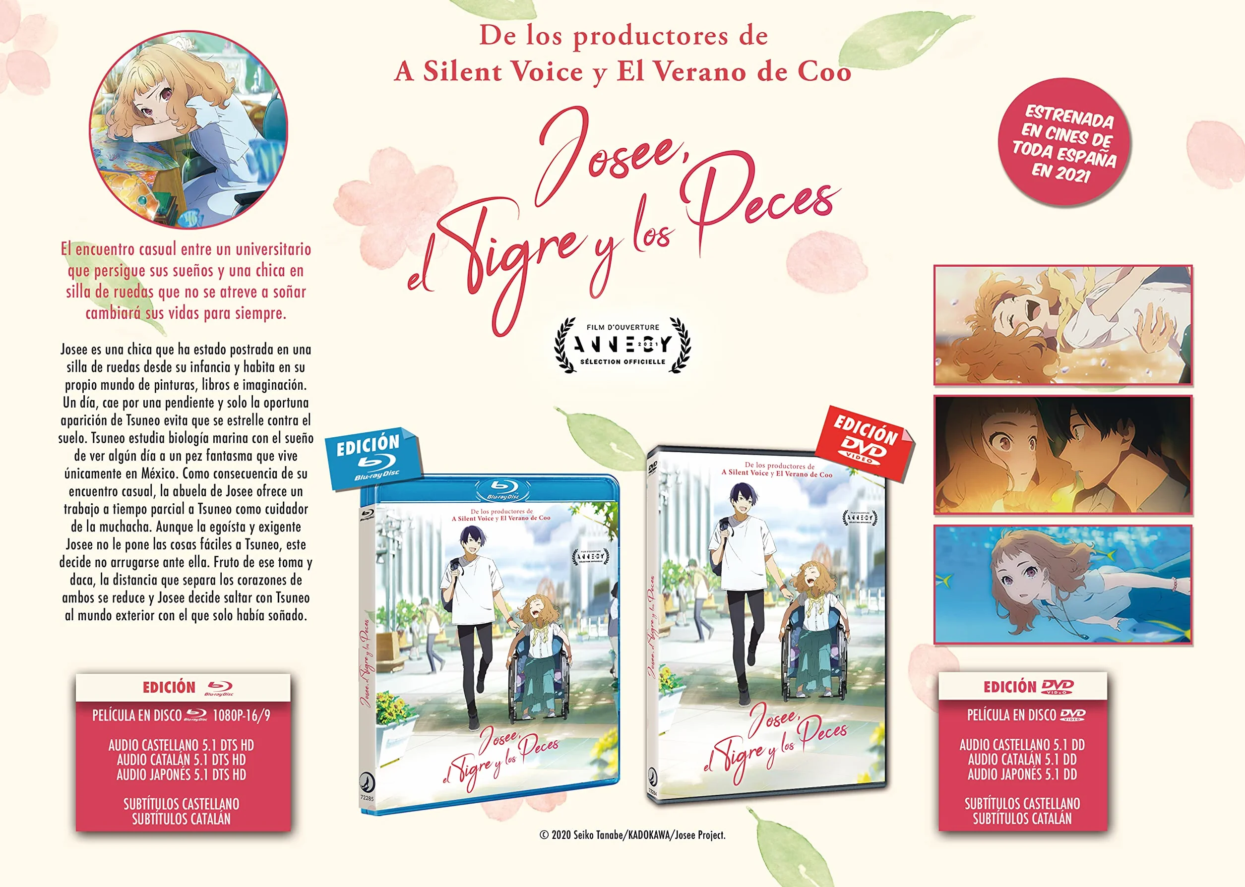 Josee, El Tigre y los Peces - DVD