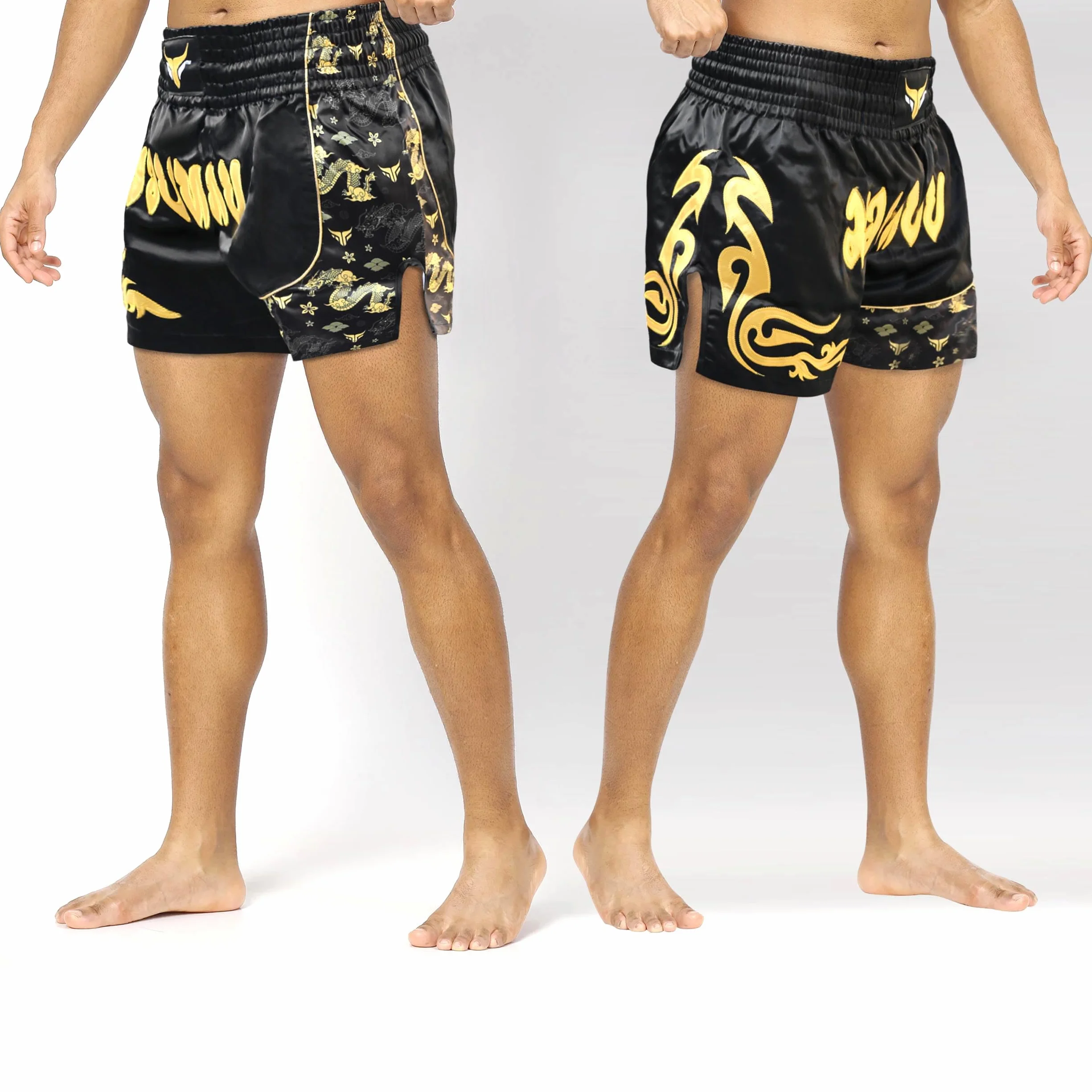 Mytra Fusion Pantalones Cortos de Kickboxing para niños Muay Thai jóvenes Lucha Jaula Entrenamiento MMA Artes Marciales
