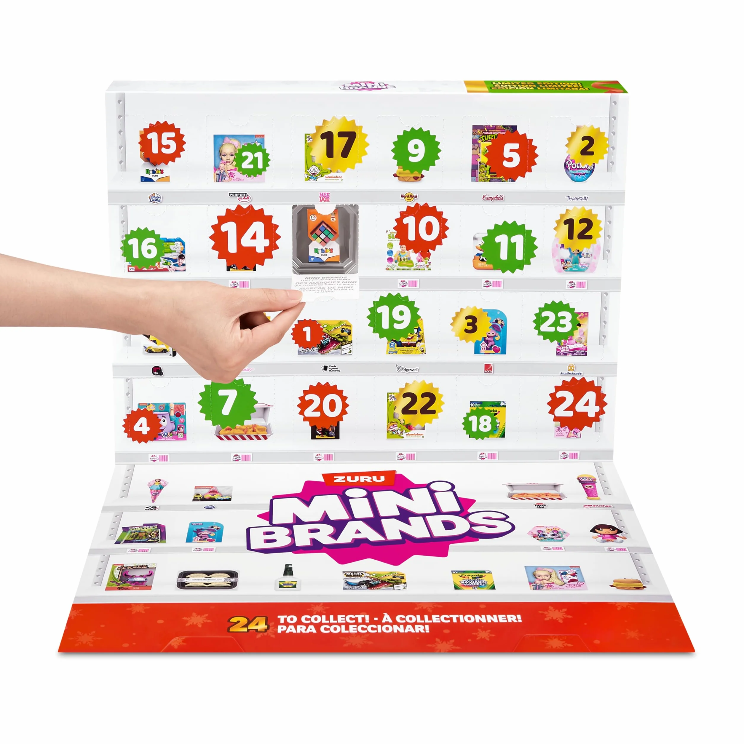 Calendario de Adviento de Mini Brands Retro Grocery, Foodie Mini Brands, and Toy Mini Brands Advent Calendar de ZURU