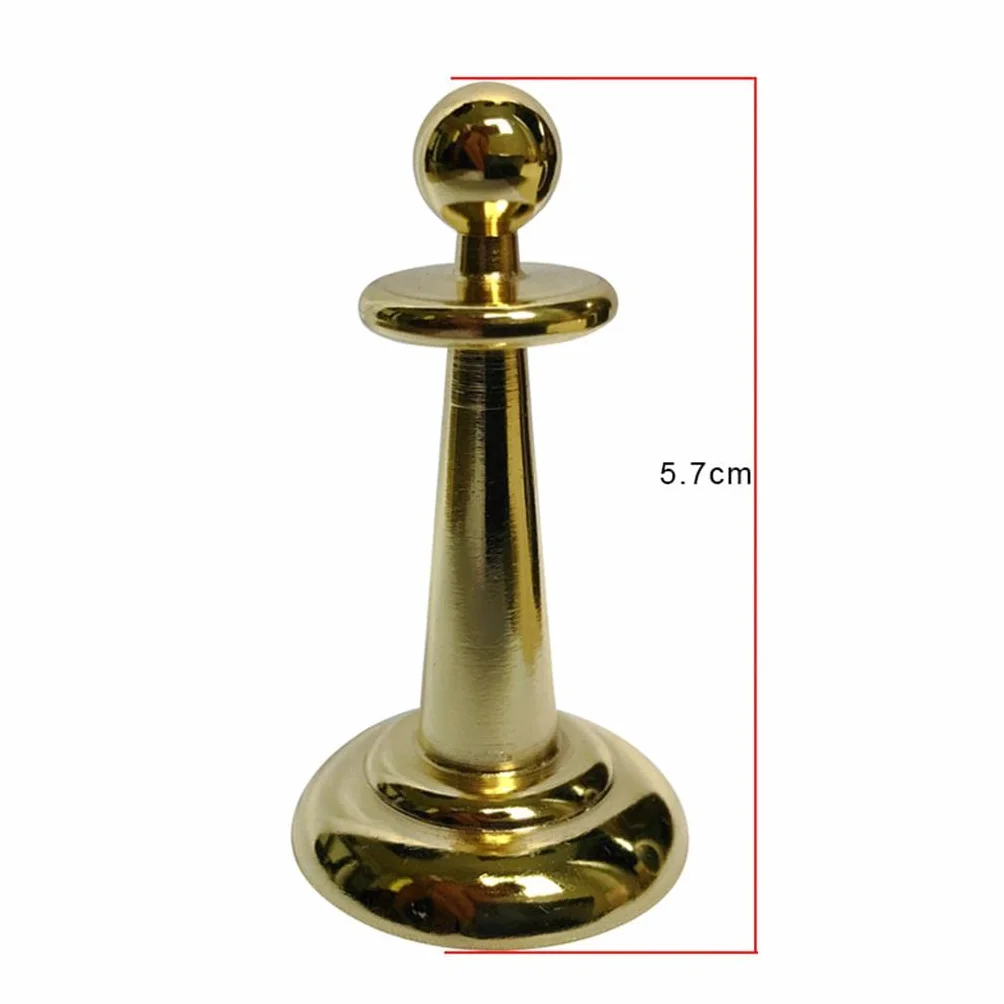 Juego de marcadores de ruleta para entusiastas de los juegos de casino, marcadores de rueda de ruleta de metal con diseño de forma estable, 1 x 5,7 cm