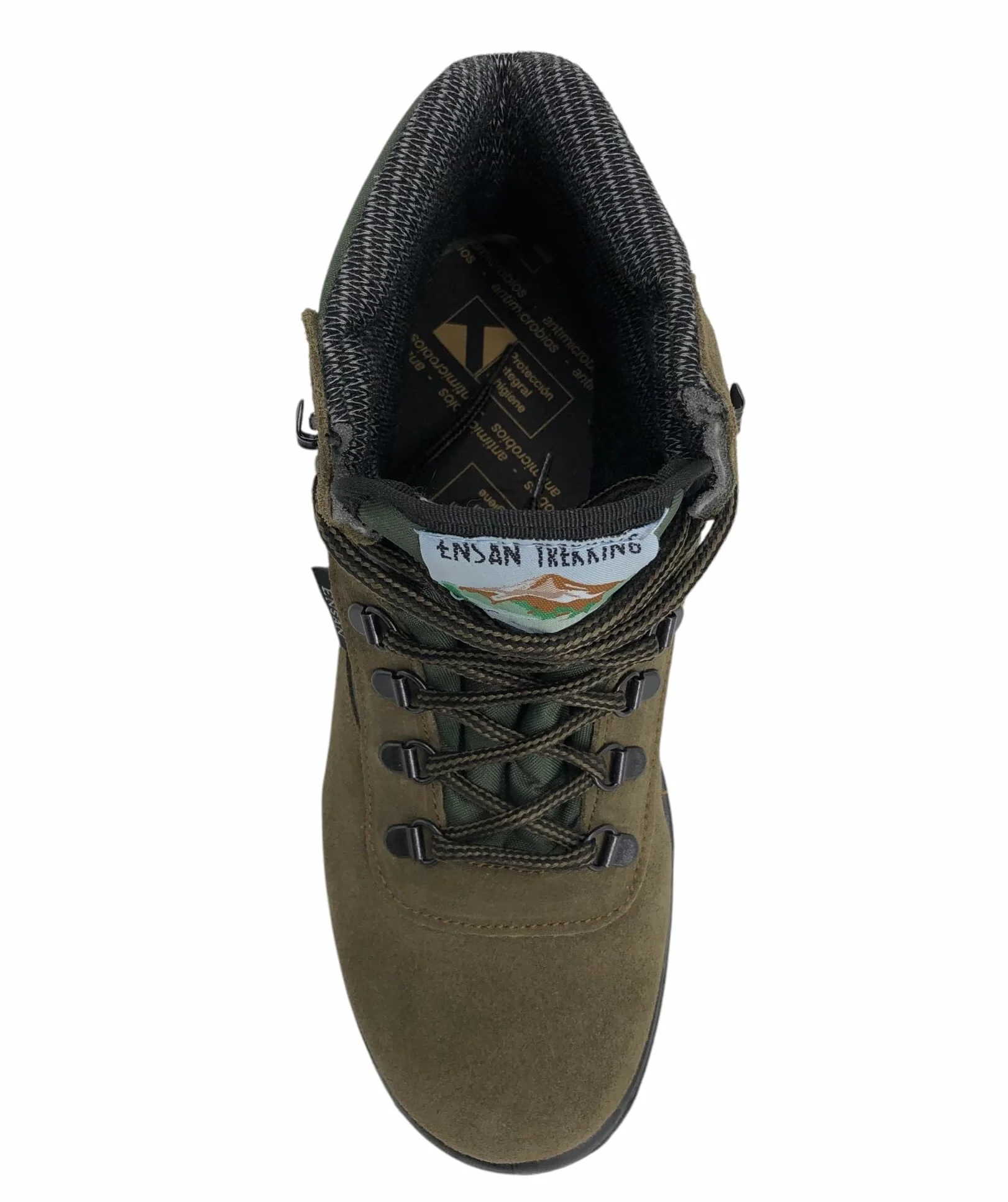 Botas de Montaña Senderismo Trekking Serraje Unisex Agarre 100% Fabricado en España J. Ruiz calzados JR