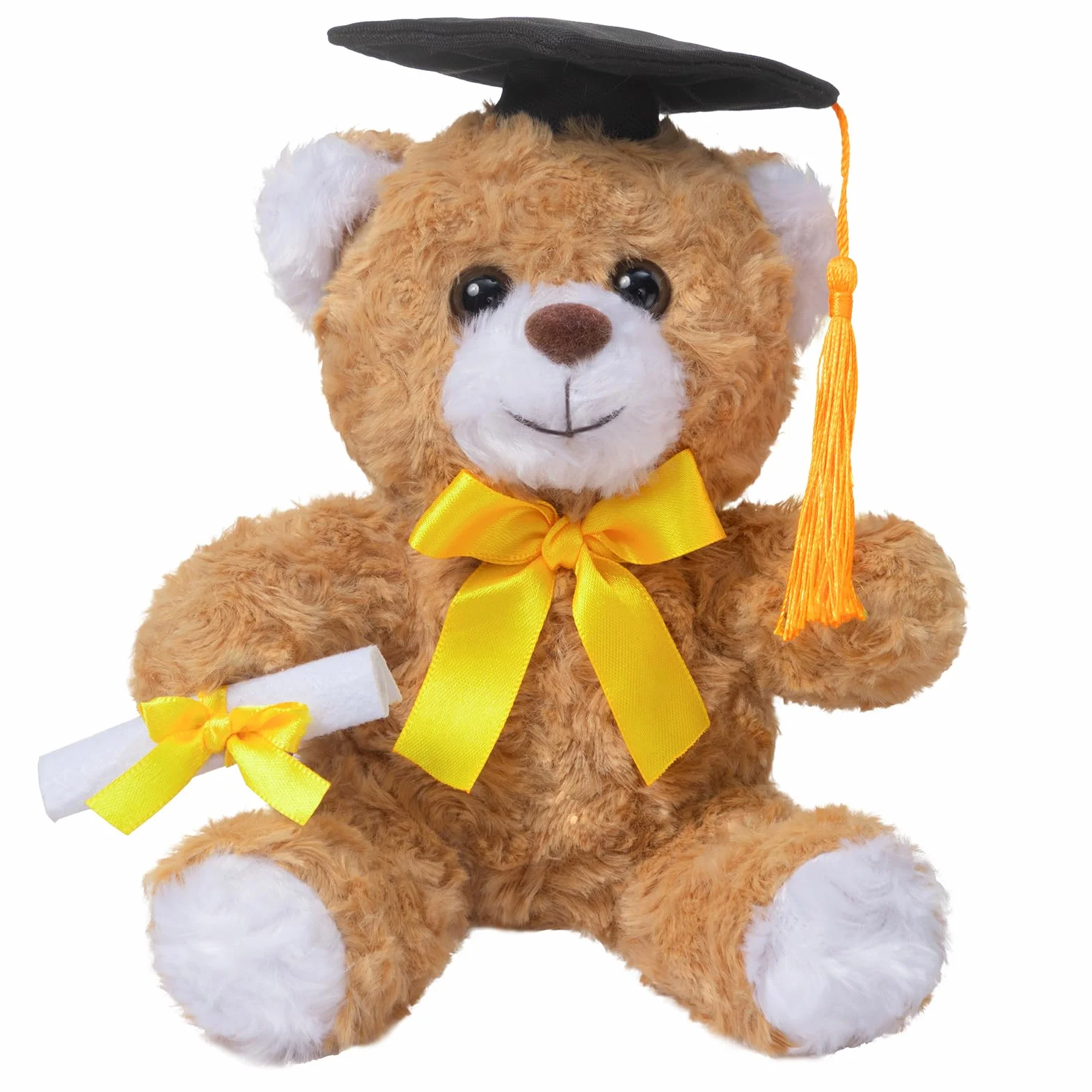 BEJOY Oso de peluche para graduación, 20 cm