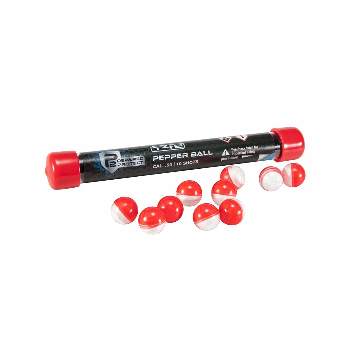 Umarex T4E P2P Paintball Gun Ammo .50 Caliber Pepper Rounds 10 Count