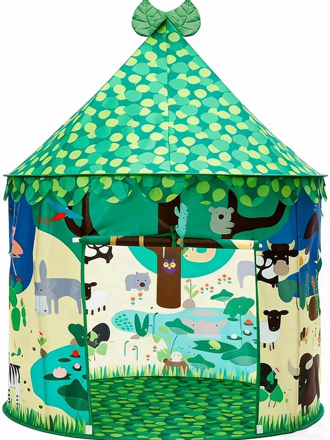 Tienda de campaña para niños, Tienda de campaña emergente para niños para diversión en Interiores y Exteriores, Juguete para niñas, casita de Juegos, diseño de yurta único
